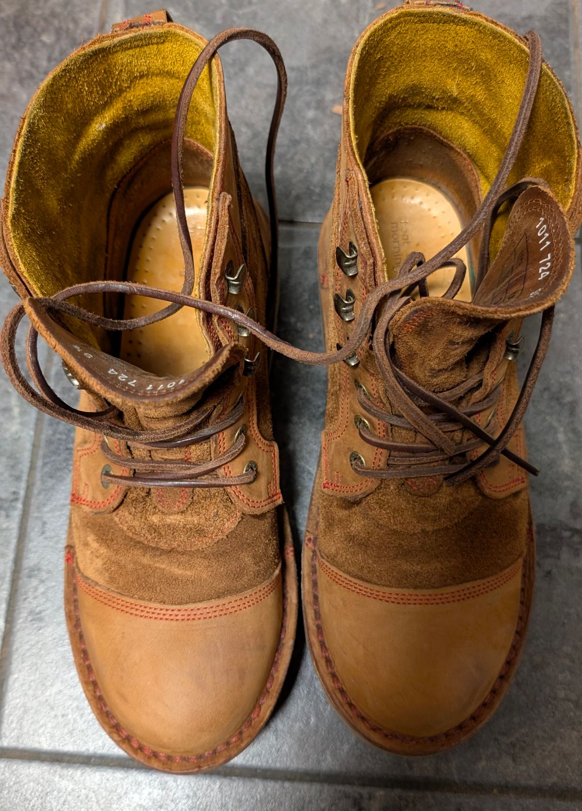 Photo by Yakkboot73 on January 15, 2025 of the Jim Green Numzaan in Fudge Crazy Horse.