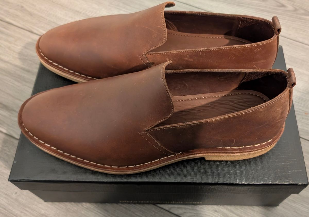 Photo by Yakkboot73 on June 9, 2025 of the Blkbrd Shoemaker Travers in Brown Pull Up.