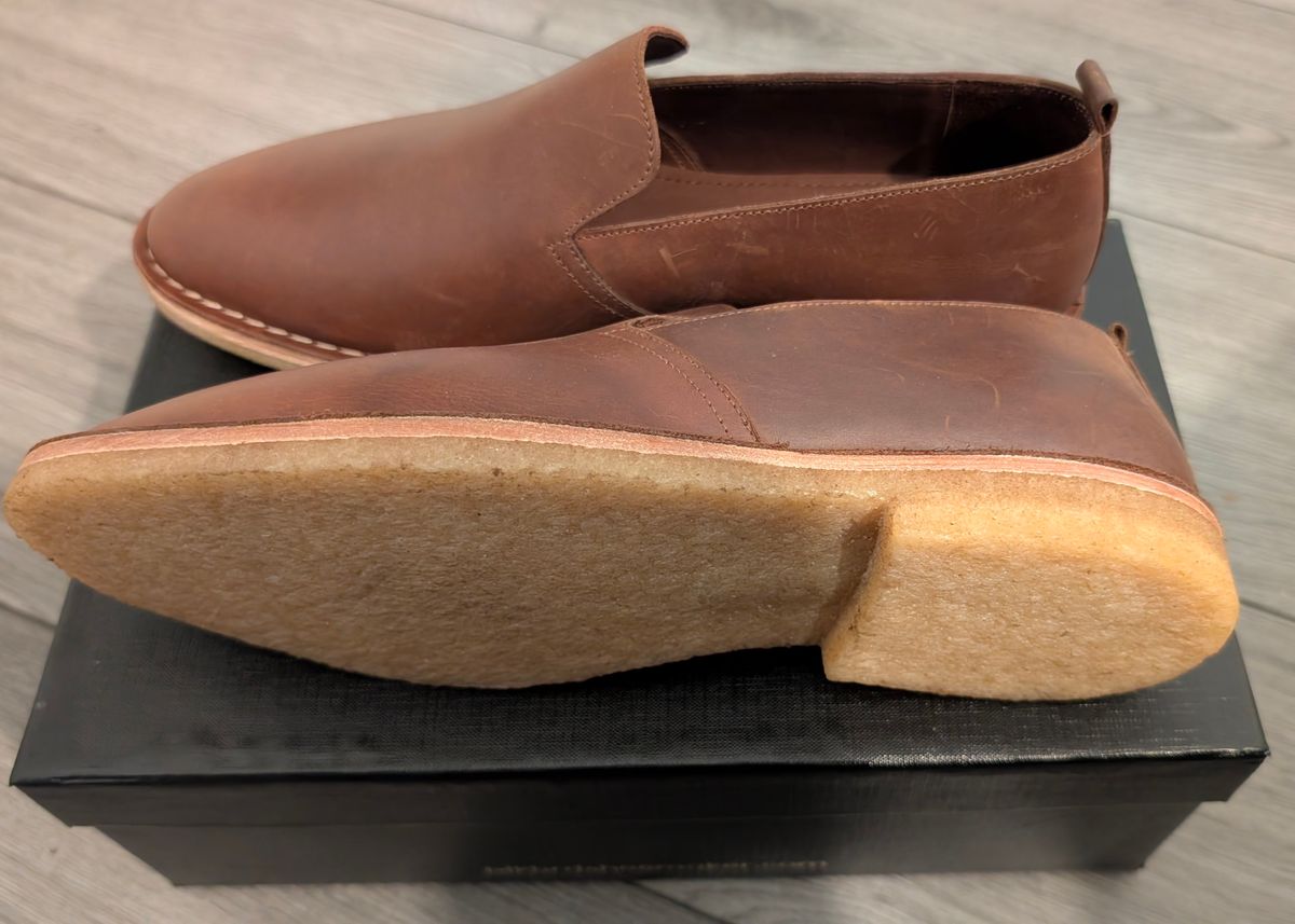 Photo by Yakkboot73 on June 9, 2025 of the Blkbrd Shoemaker Travers in Brown Pull Up.