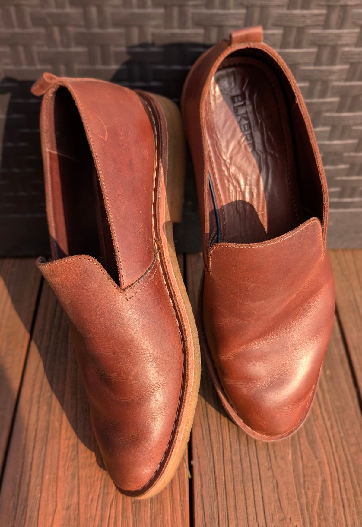 Photo by Yakkboot73 on April 27, 2026 of the Blkbrd Shoemaker Travers in Brown Pull Up.