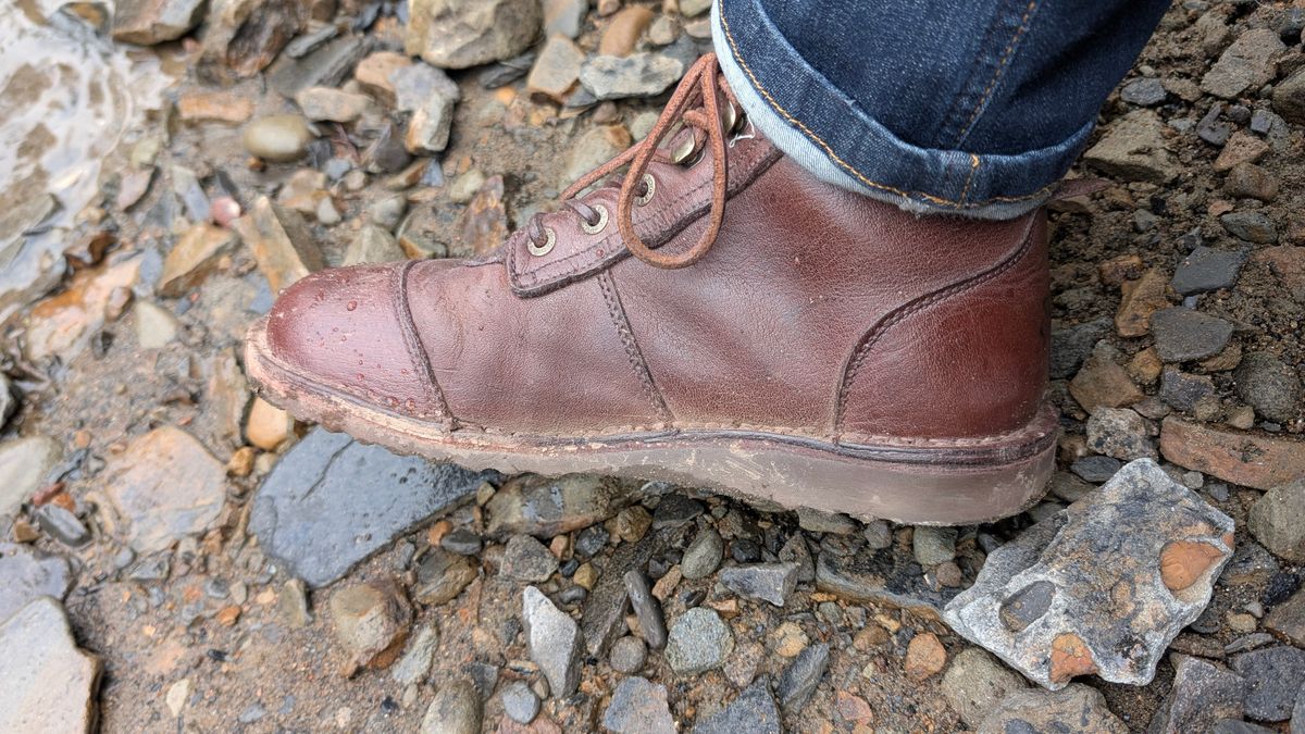 Photo by Yakkboot73 on February 2, 2025 of the Jim Green African Ranger in African Buffalo Skin.