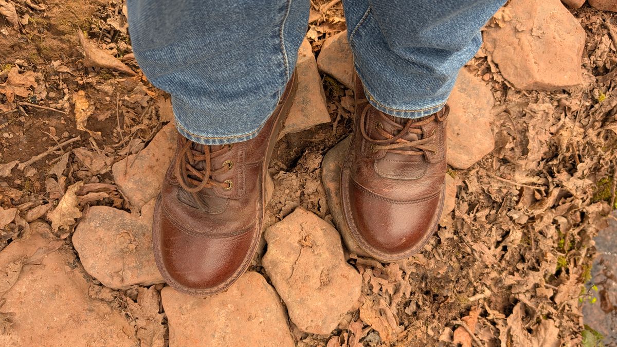 Photo by Yakkboot73 on March 21, 2025 of the Jim Green African Ranger in African Buffalo Skin.