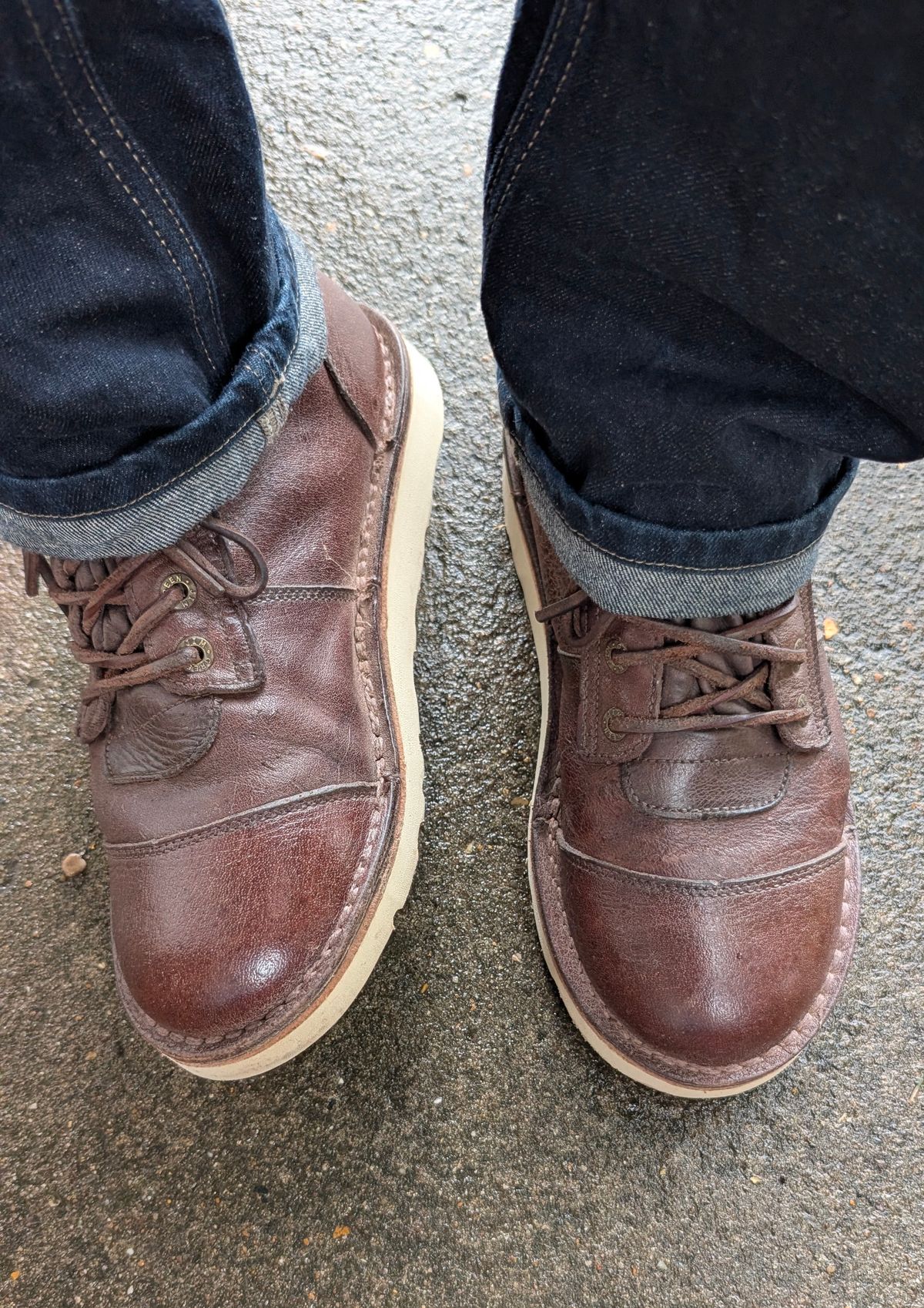 Photo by Yakkboot73 on September 7, 2025 of the Jim Green African Ranger in African Buffalo Skin.
