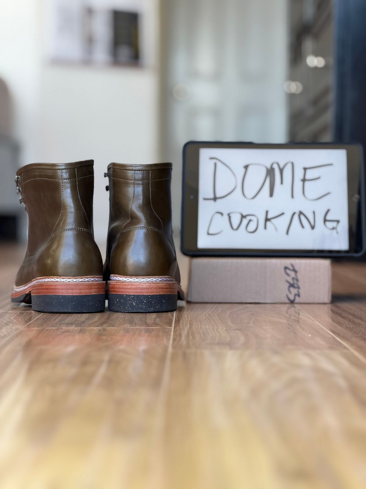 Photo by patinatimes on November 4, 2025 of the Junkard IMB 2 in Maryam Olive Horsebutt.