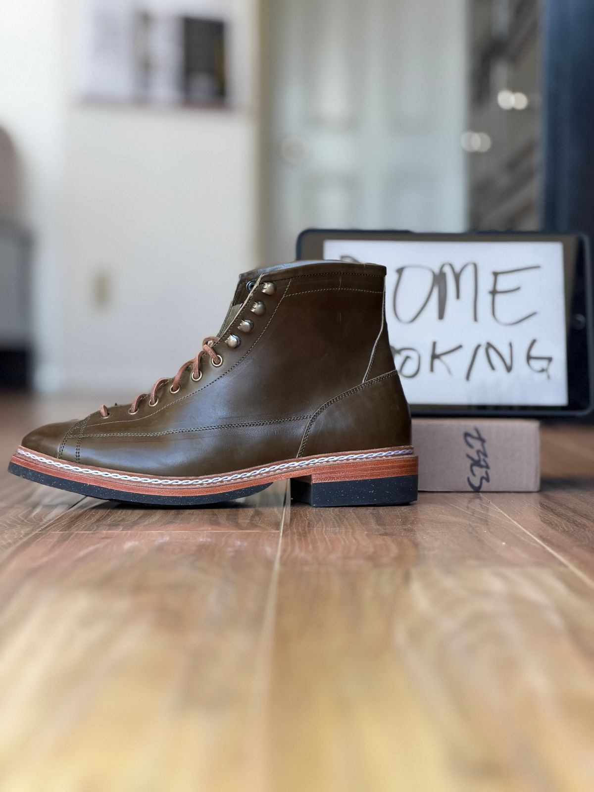 Photo by patinatimes on November 4, 2025 of the Junkard IMB 2 in Maryam Olive Horsebutt.