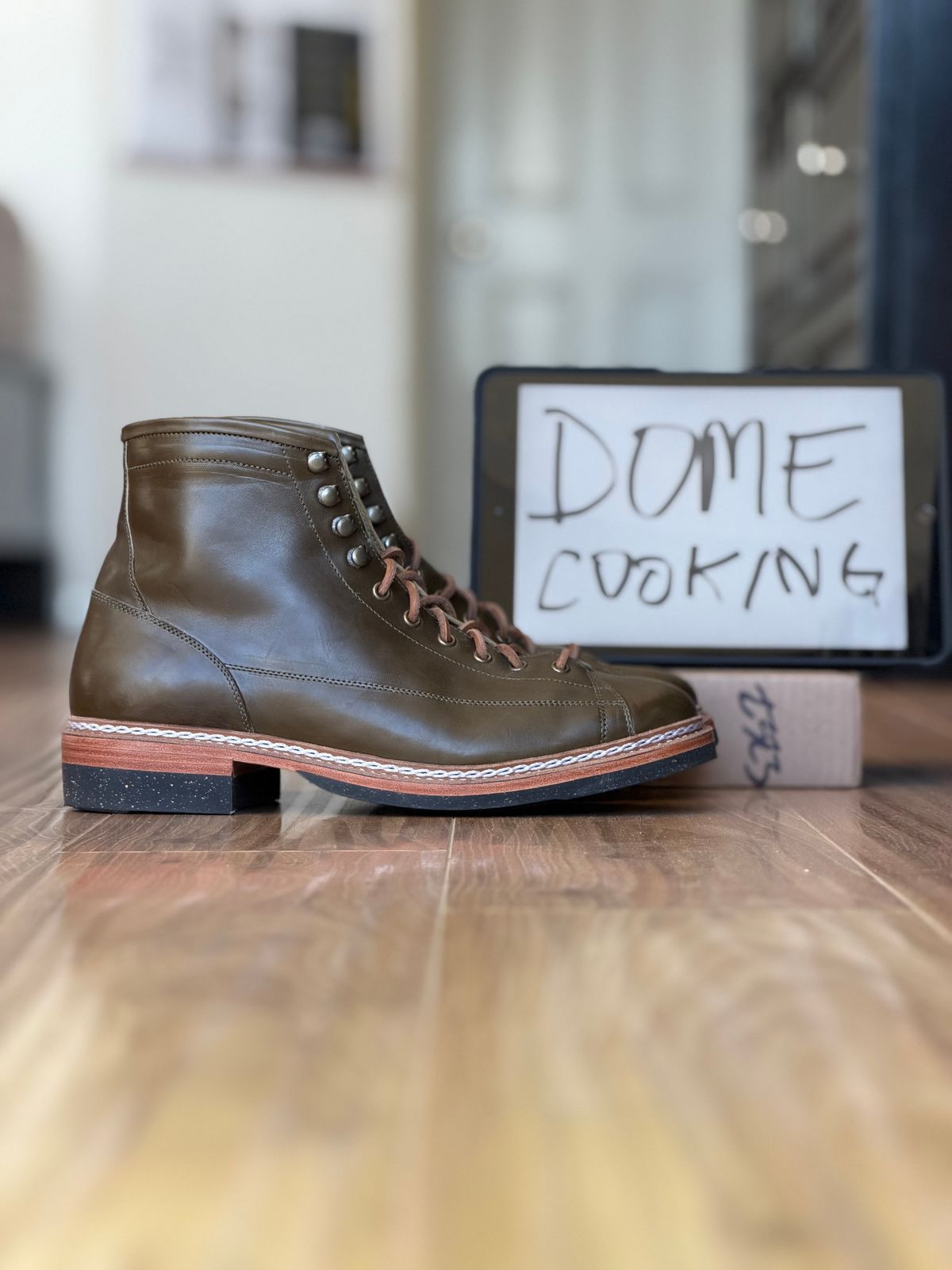 Photo by patinatimes on November 4, 2025 of the Junkard IMB 2 in Maryam Olive Horsebutt.