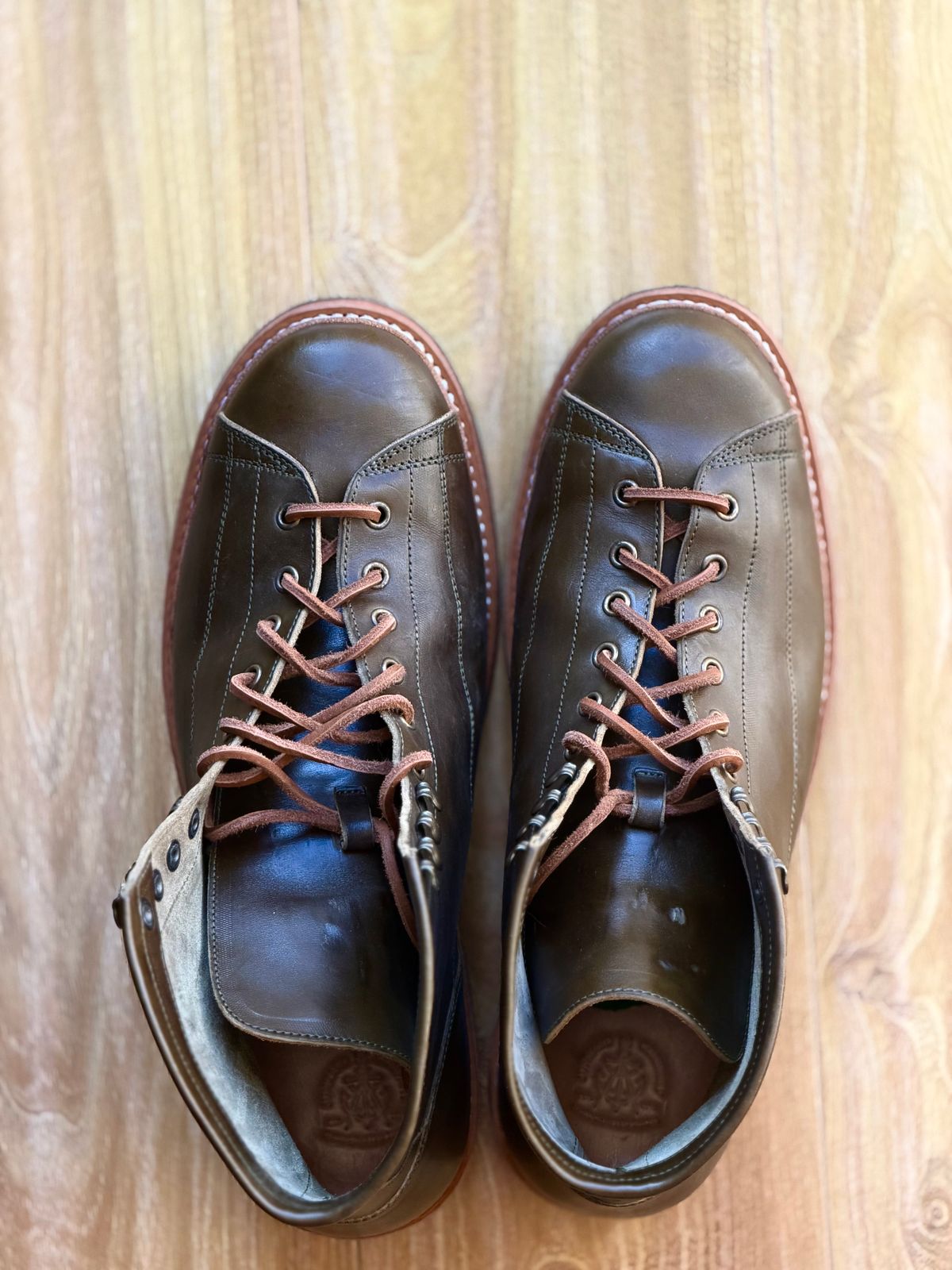 Photo by patinatimes on November 4, 2025 of the Junkard IMB 2 in Maryam Olive Horsebutt.