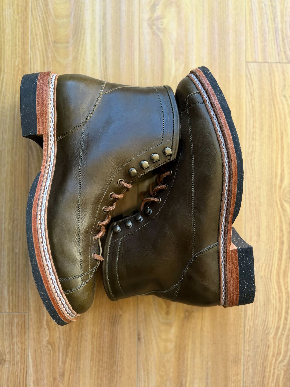 Photo by patinatimes on December 5, 2025 of the Junkard IMB 2 in Maryam Olive Horsebutt.