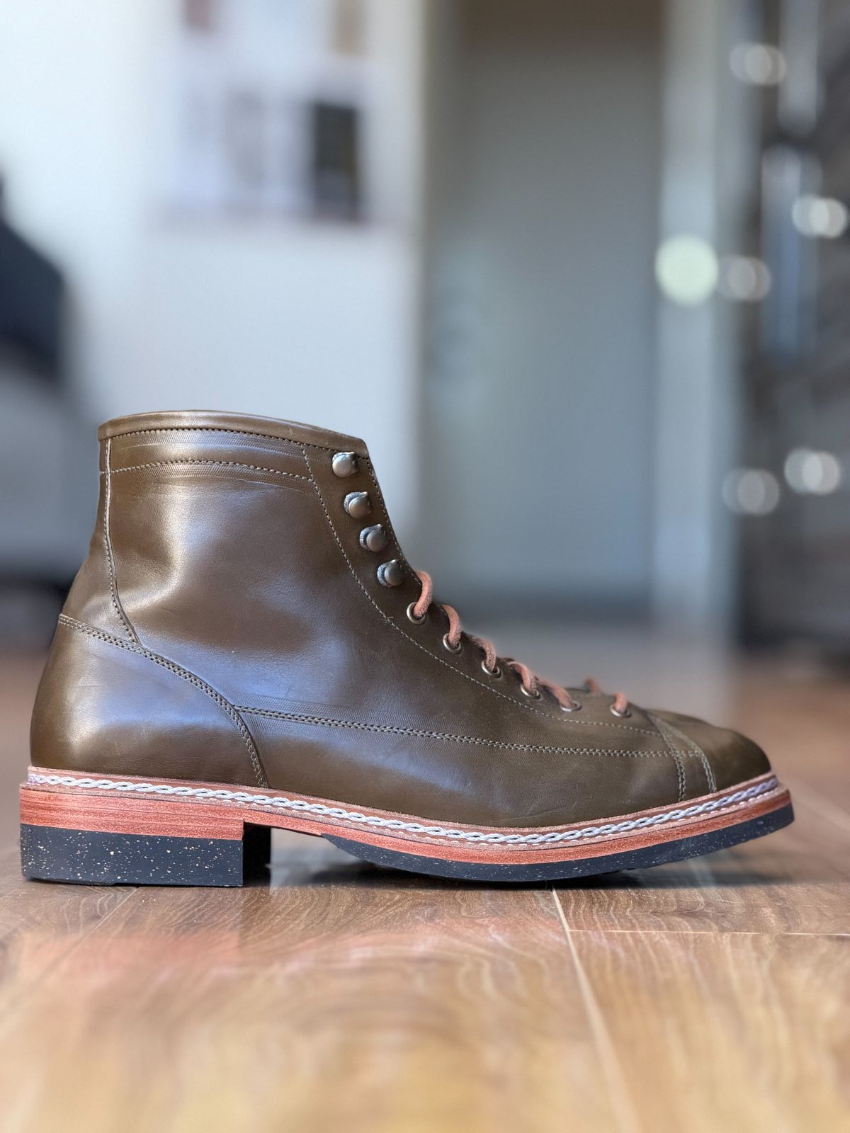 Photo by patinatimes on December 5, 2025 of the Junkard IMB 2 in Maryam Olive Horsebutt.