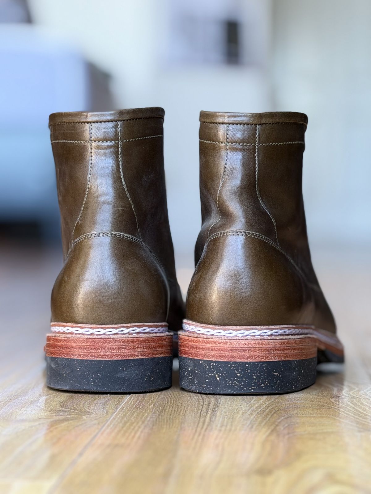 Photo by patinatimes on February 4, 2026 of the Junkard IMB 2 in Maryam Olive Horsebutt.