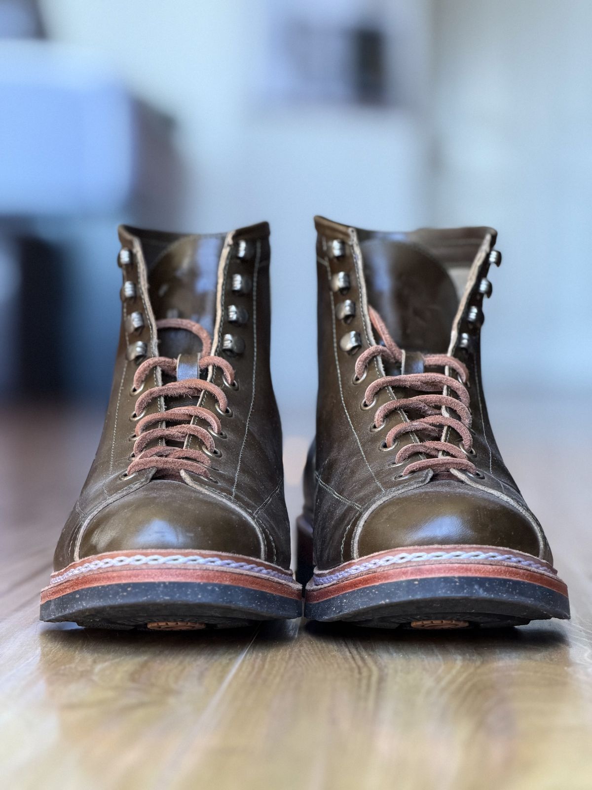 Photo by patinatimes on February 4, 2026 of the Junkard IMB 2 in Maryam Olive Horsebutt.