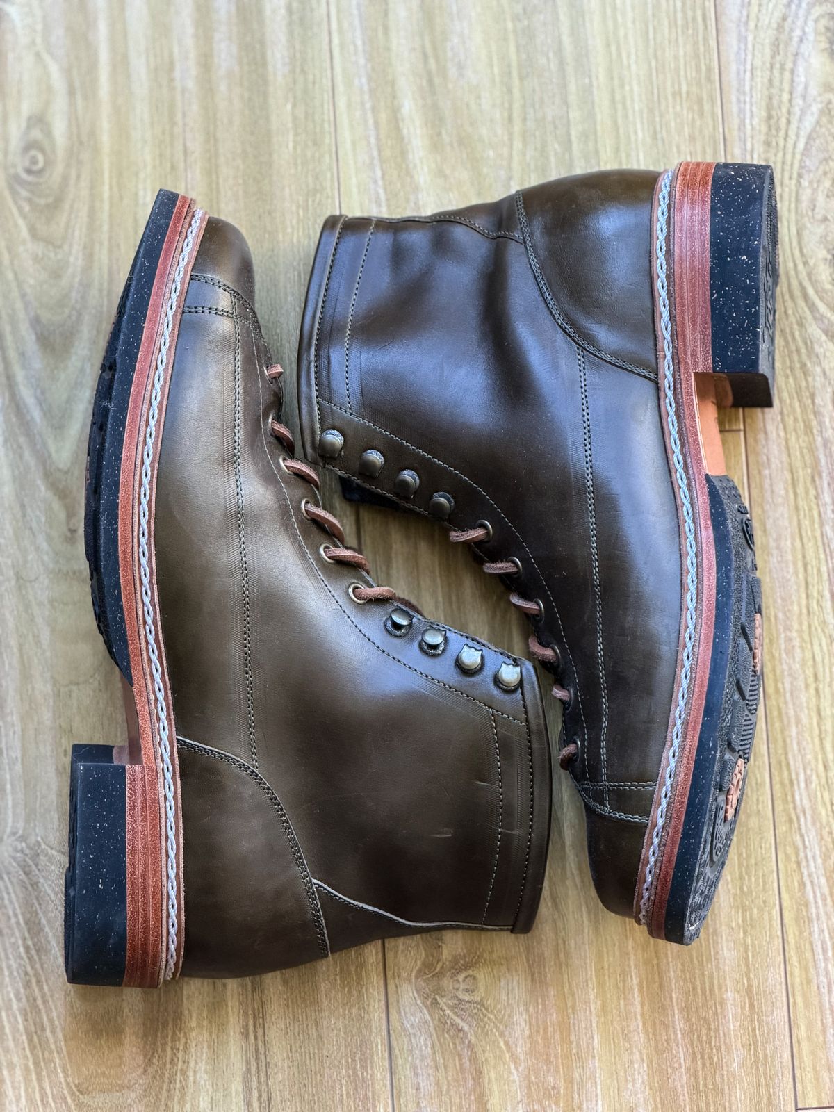 Photo by patinatimes on February 4, 2026 of the Junkard IMB 2 in Maryam Olive Horsebutt.