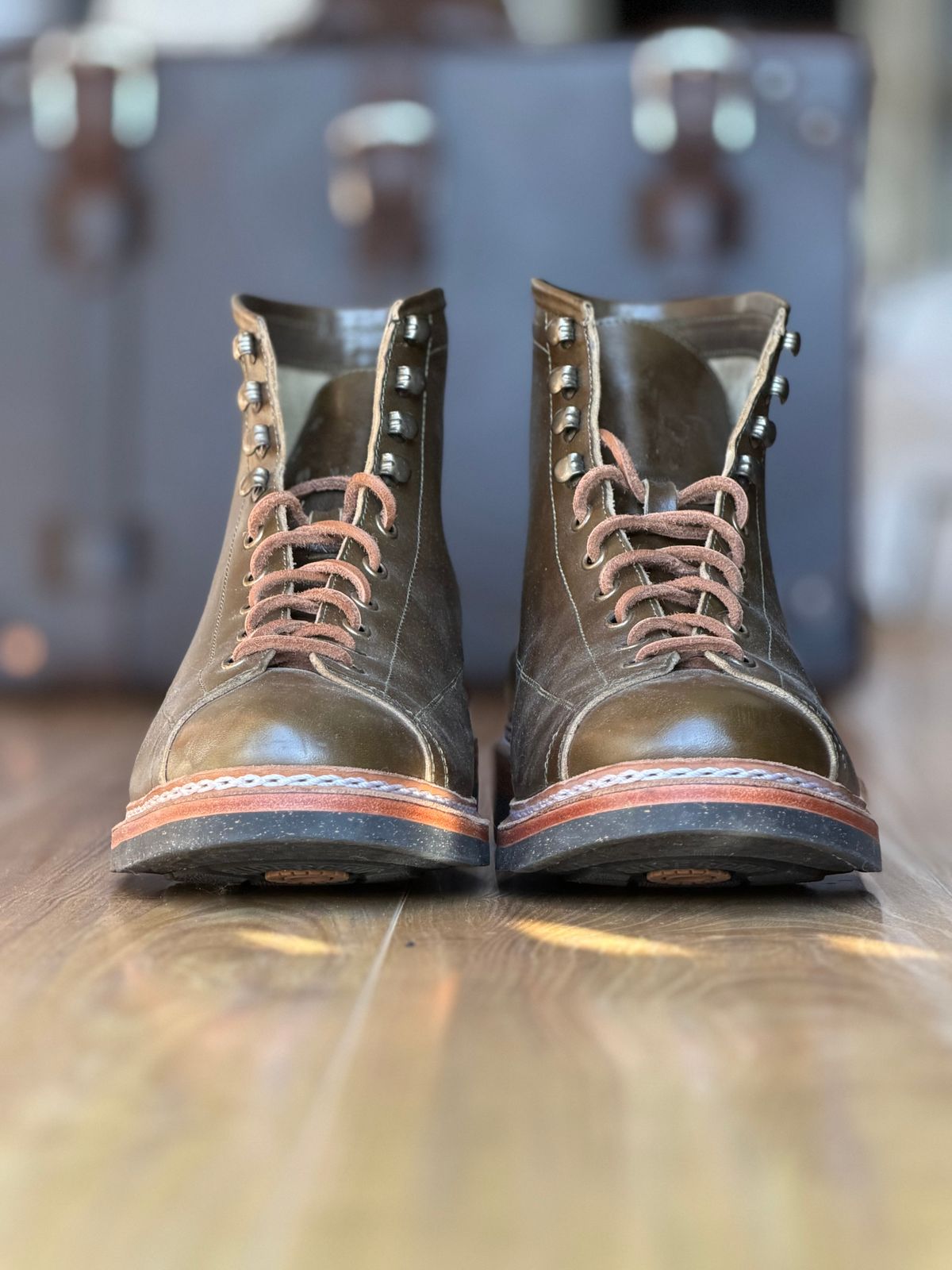 Photo by patinatimes on March 6, 2026 of the Junkard IMB 2 in Maryam Olive Horsebutt.