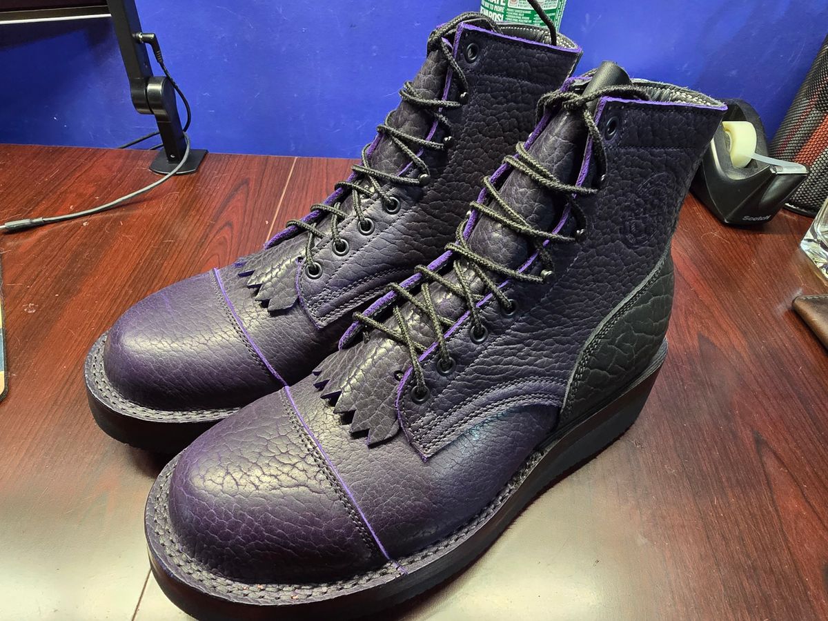 Photo by moilubchik on December 25, 2025 of the Frank's Boots Rainier in Bison.