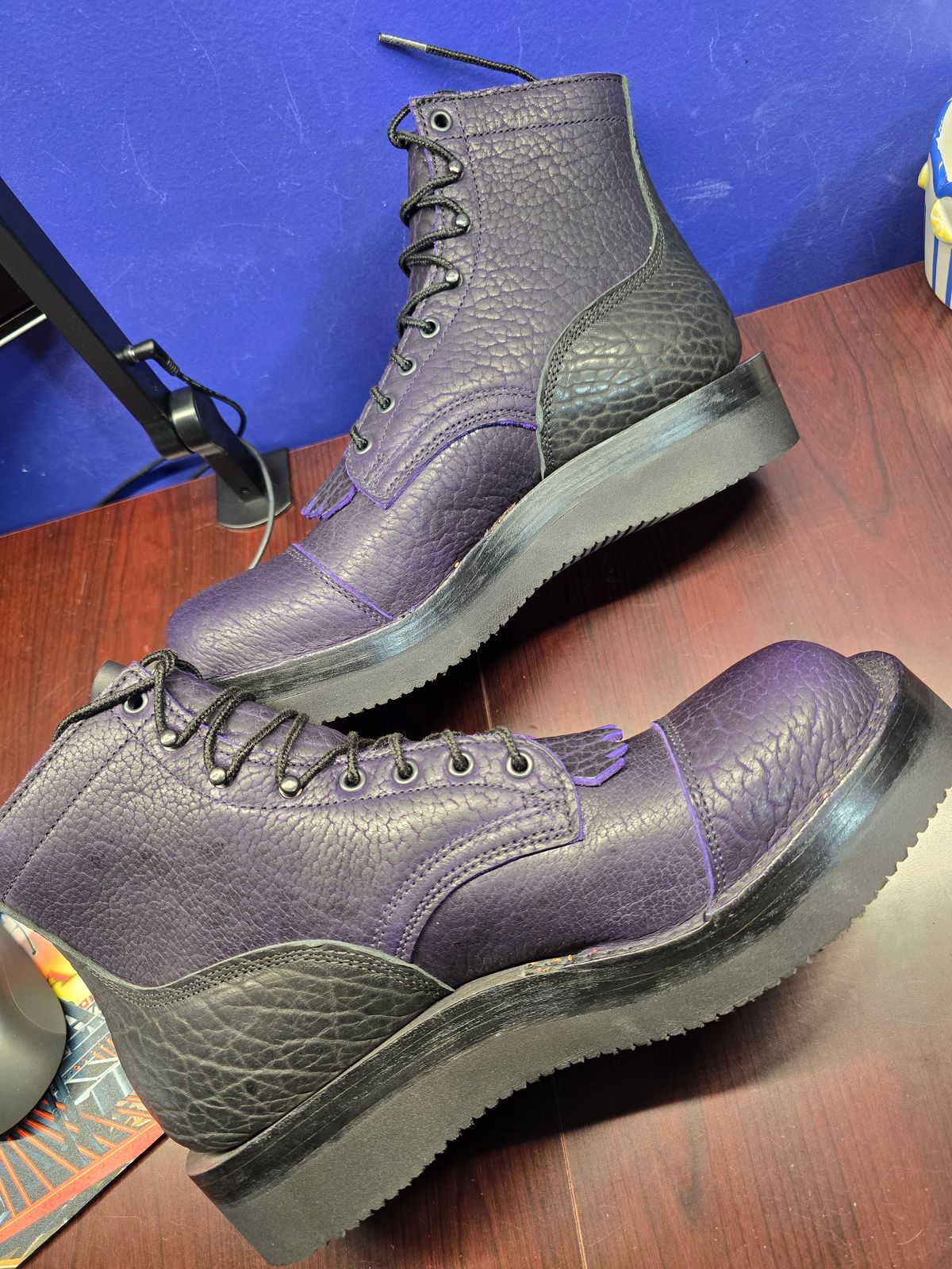 Photo by moilubchik on December 25, 2025 of the Frank's Boots Rainier in Bison.