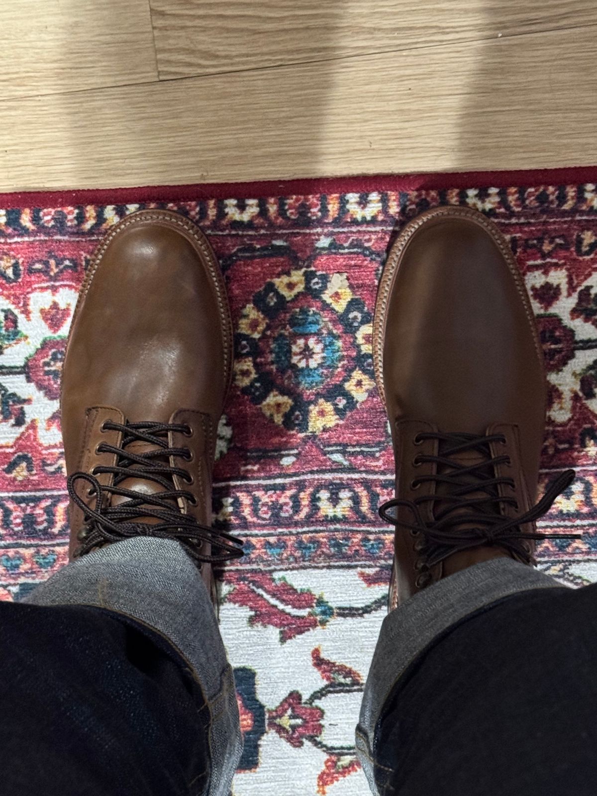 Photo by BootSniffer69 on November 1, 2025 of the Parkhurst The Allen in Maryam Toscanello Horsebutt.