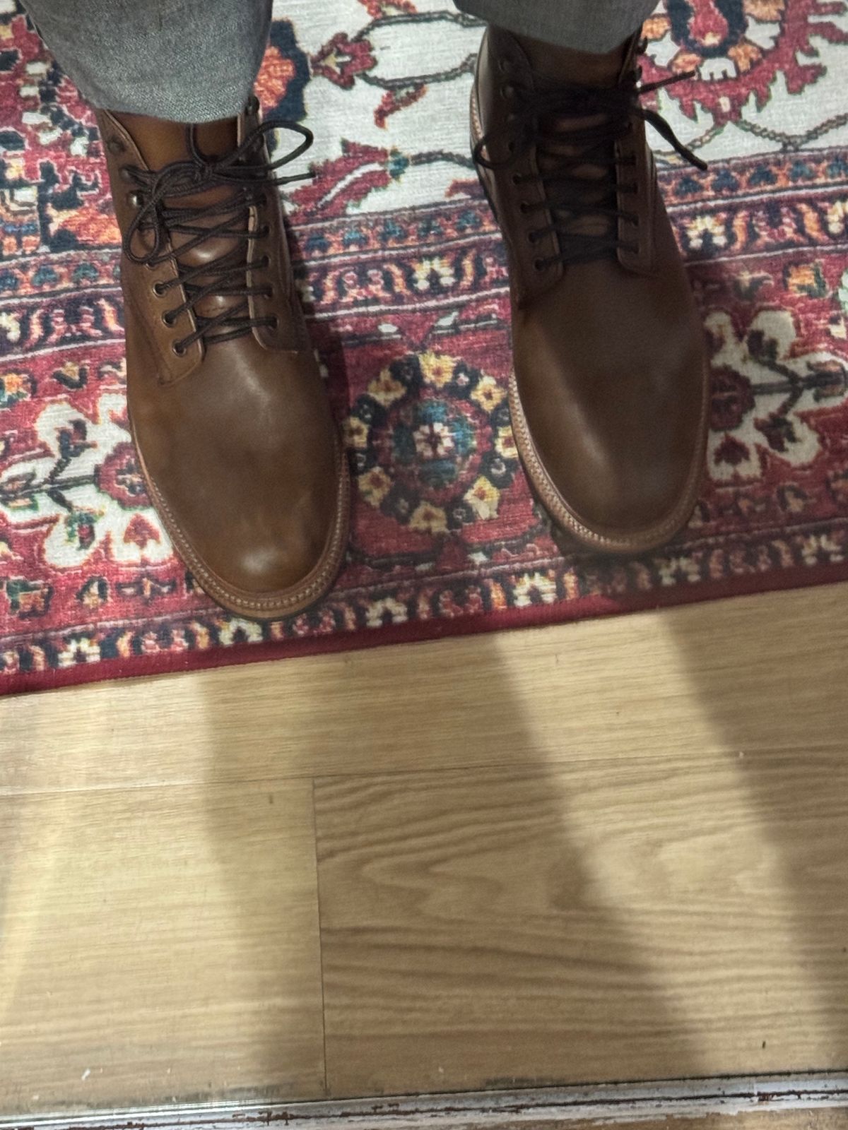 Photo by BootSniffer69 on November 1, 2025 of the Parkhurst The Allen in Maryam Toscanello Horsebutt.