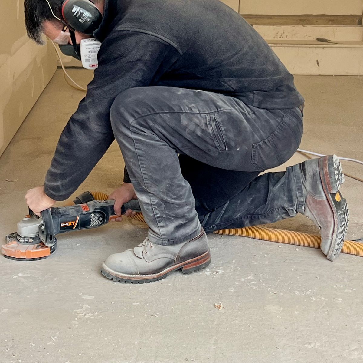 Photo by Call on February 3, 2026 of the Nicks x Rose Anvil ND1 in Horween Brown Waxed Flesh & Seidel 1964 Brown.