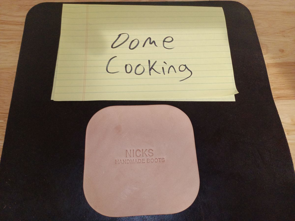 Photo by DaddyBootsEsquire on November 2, 2025 of the Nicks Coaster in Wickett & Craig Natural Veg Tan.