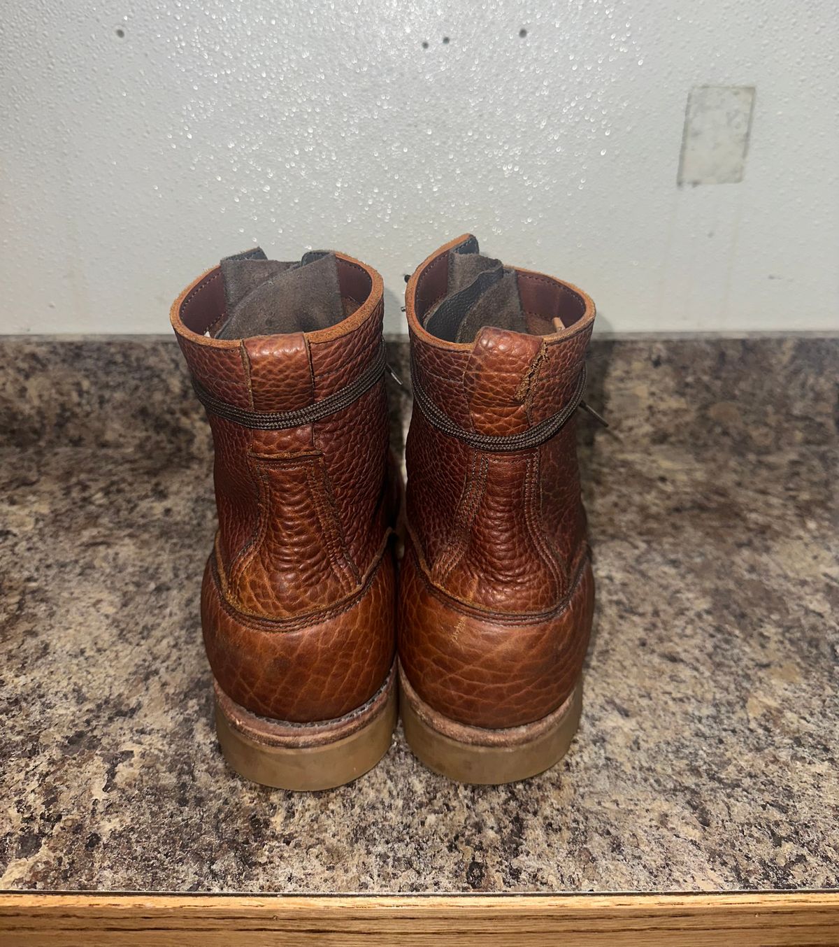 Photo by BigStryke on October 5, 2025 of the JK Boots Forefront in Bison Smooth.