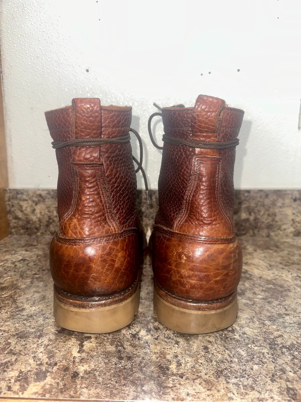 Photo by BigStryke on November 1, 2025 of the JK Boots Forefront in Bison Smooth.