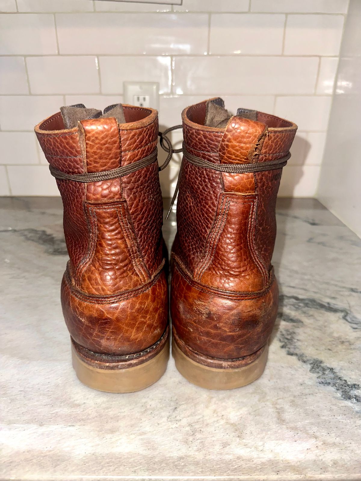 Photo by BigStryke on December 4, 2025 of the JK Boots Forefront in Bison Smooth.