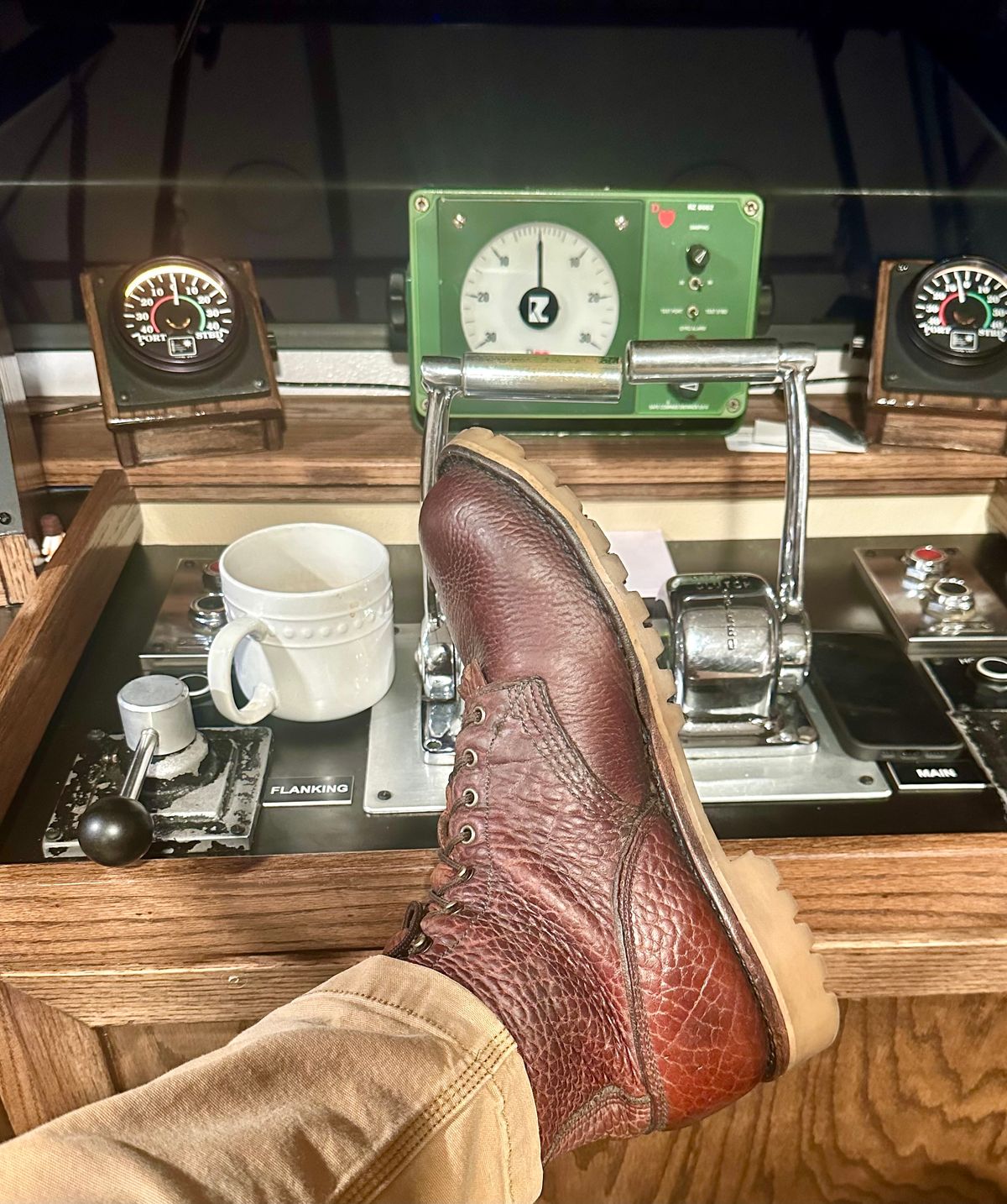 Photo by BigStryke on December 26, 2025 of the JK Boots Forefront in Bison Smooth.