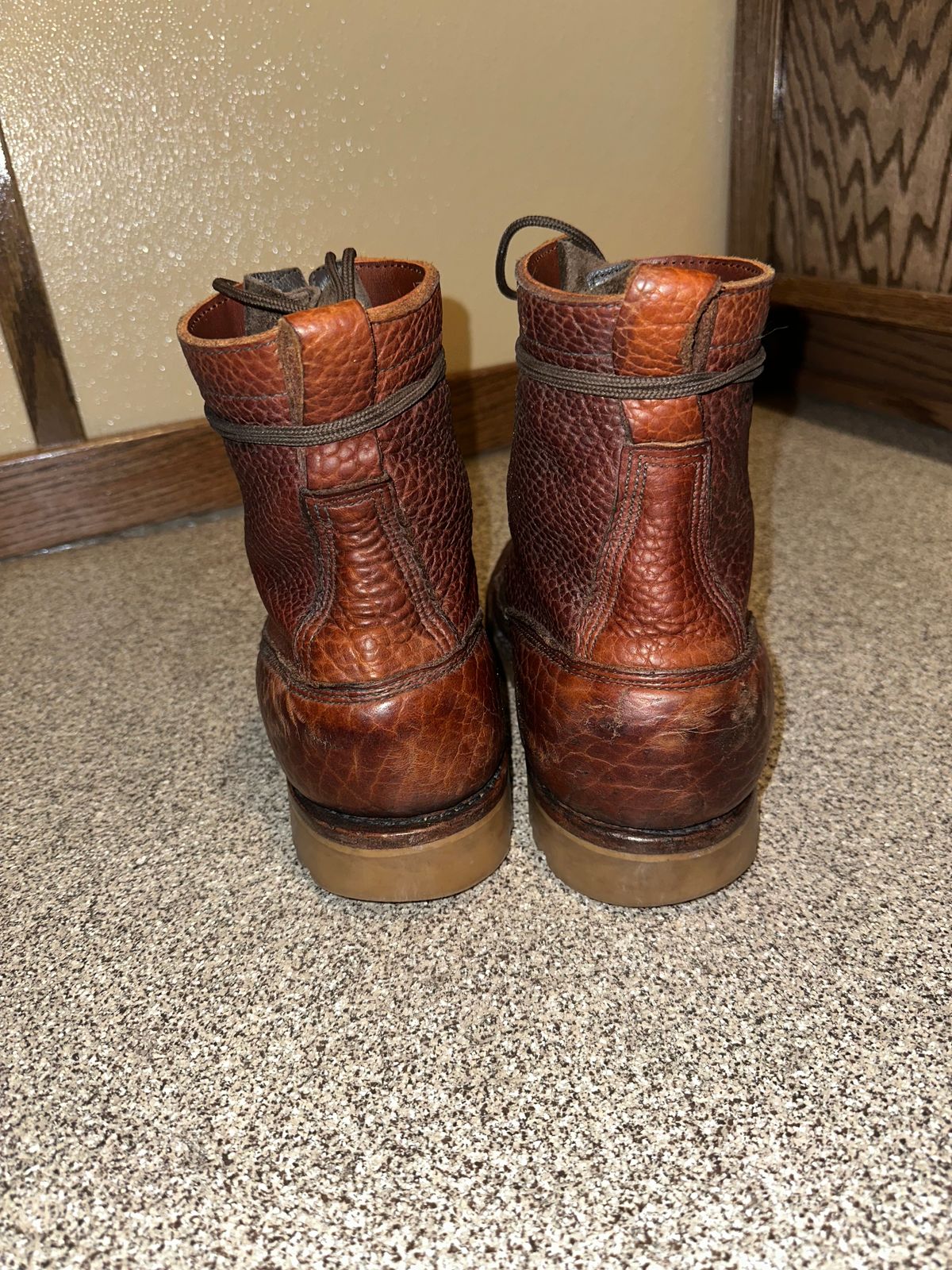 Photo by BigStryke on February 3, 2026 of the JK Boots Forefront in Bison Smooth.