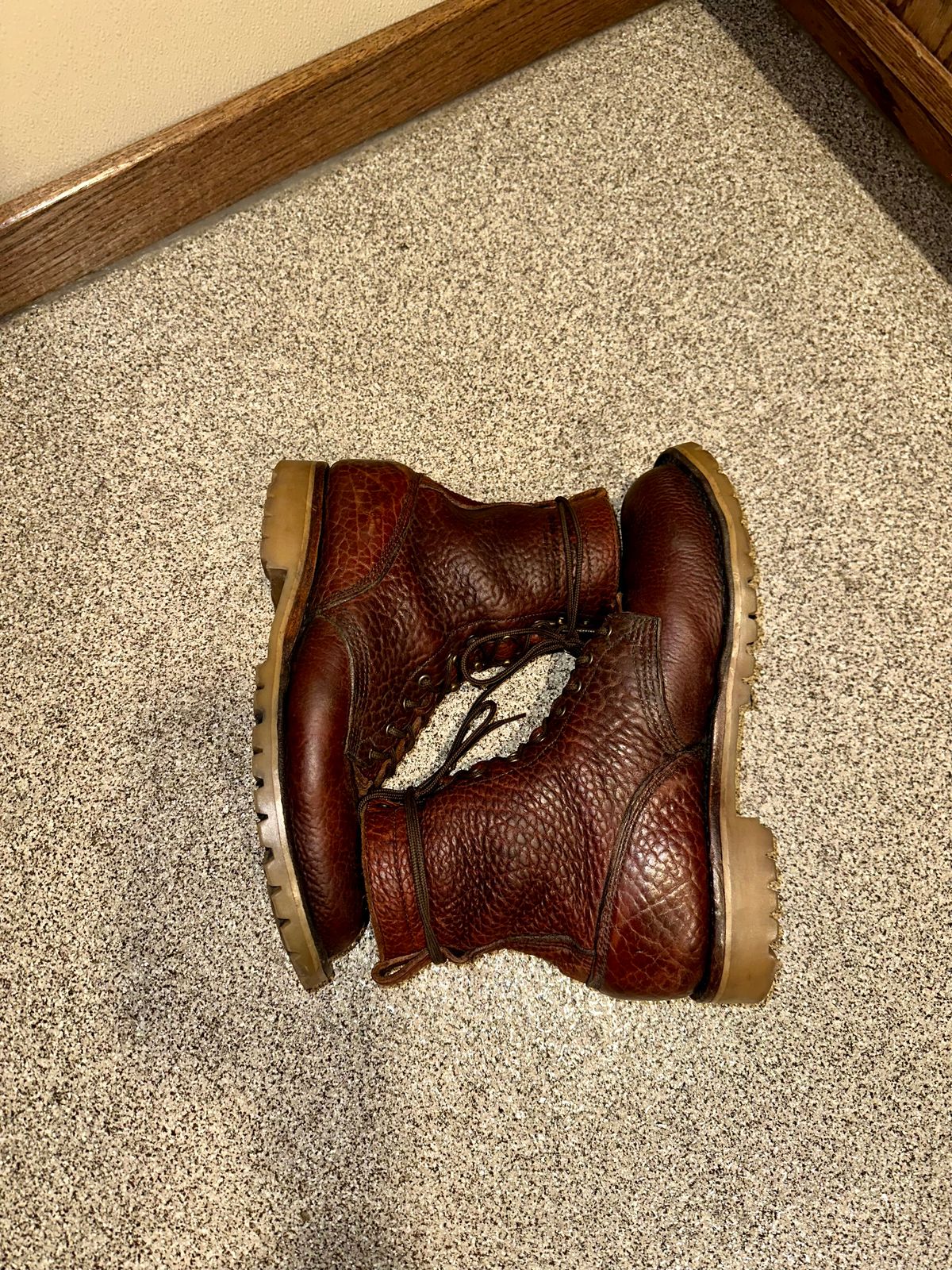 Photo by BigStryke on February 3, 2026 of the JK Boots Forefront in Bison Smooth.