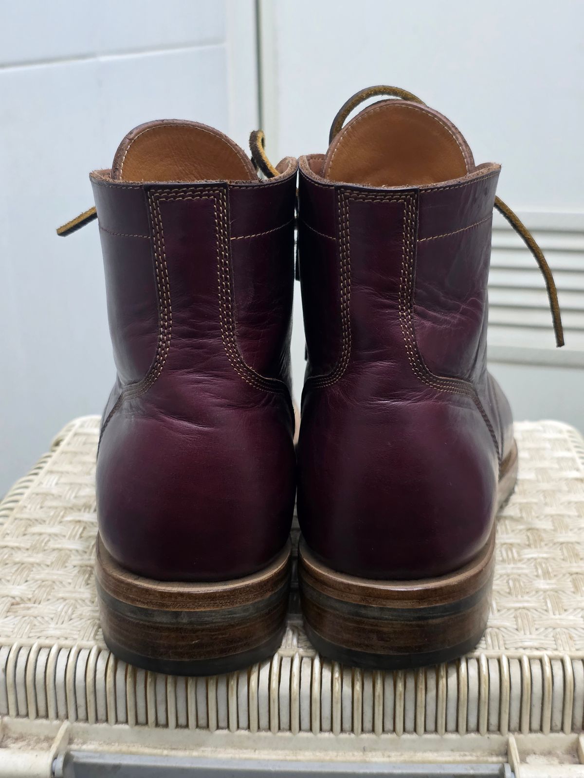Photo by dipatyas on December 2, 2025 of the Don's Original Royale in Horween Color 8 Chromexcel.