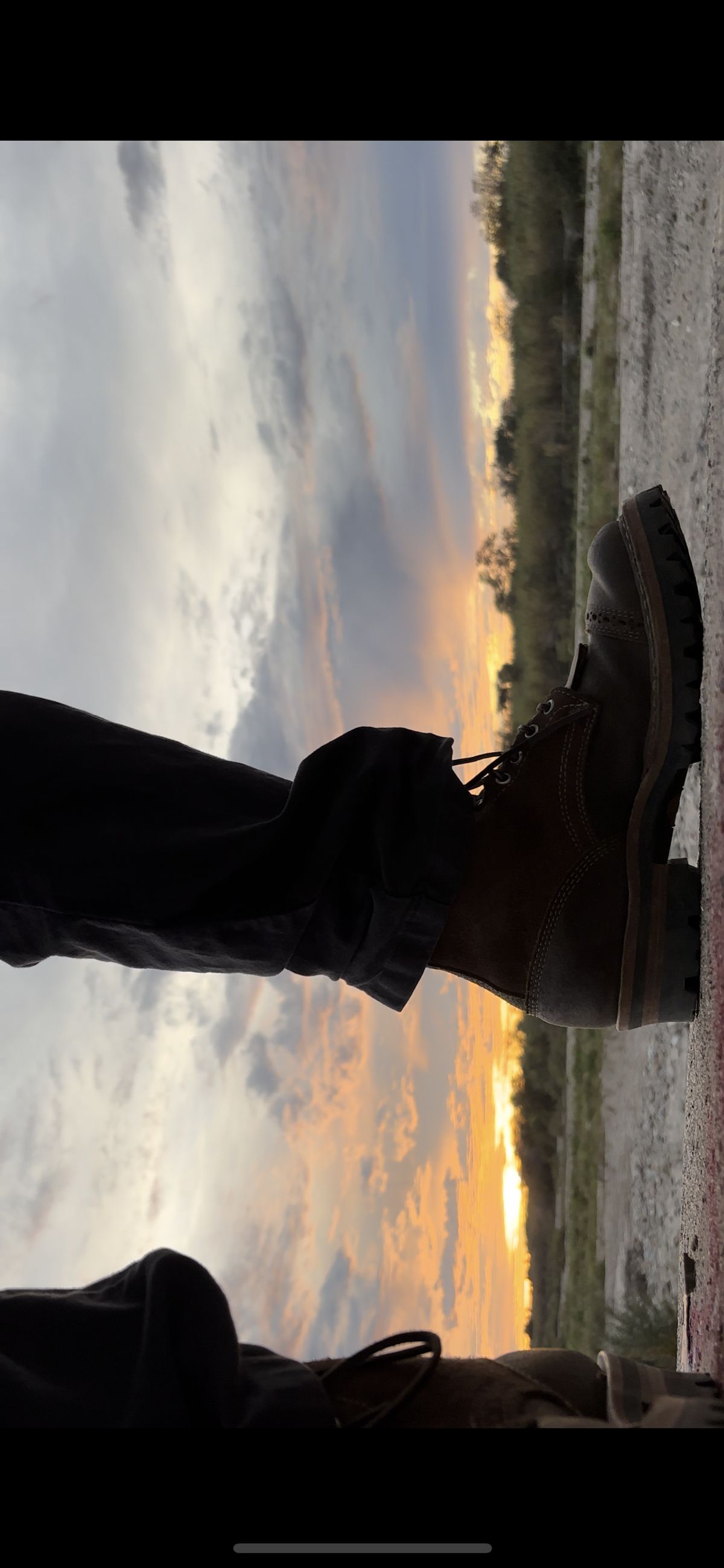 Photo by GodsRedeemed on December 1, 2024 of the Baker’s Custom White’s Bounty Hunters Bounty Hunters in Horween Cinnamon Waxed Flesh & Seidel Brown Oil Tan Roughout & Horween Olive Waxed Flesh.