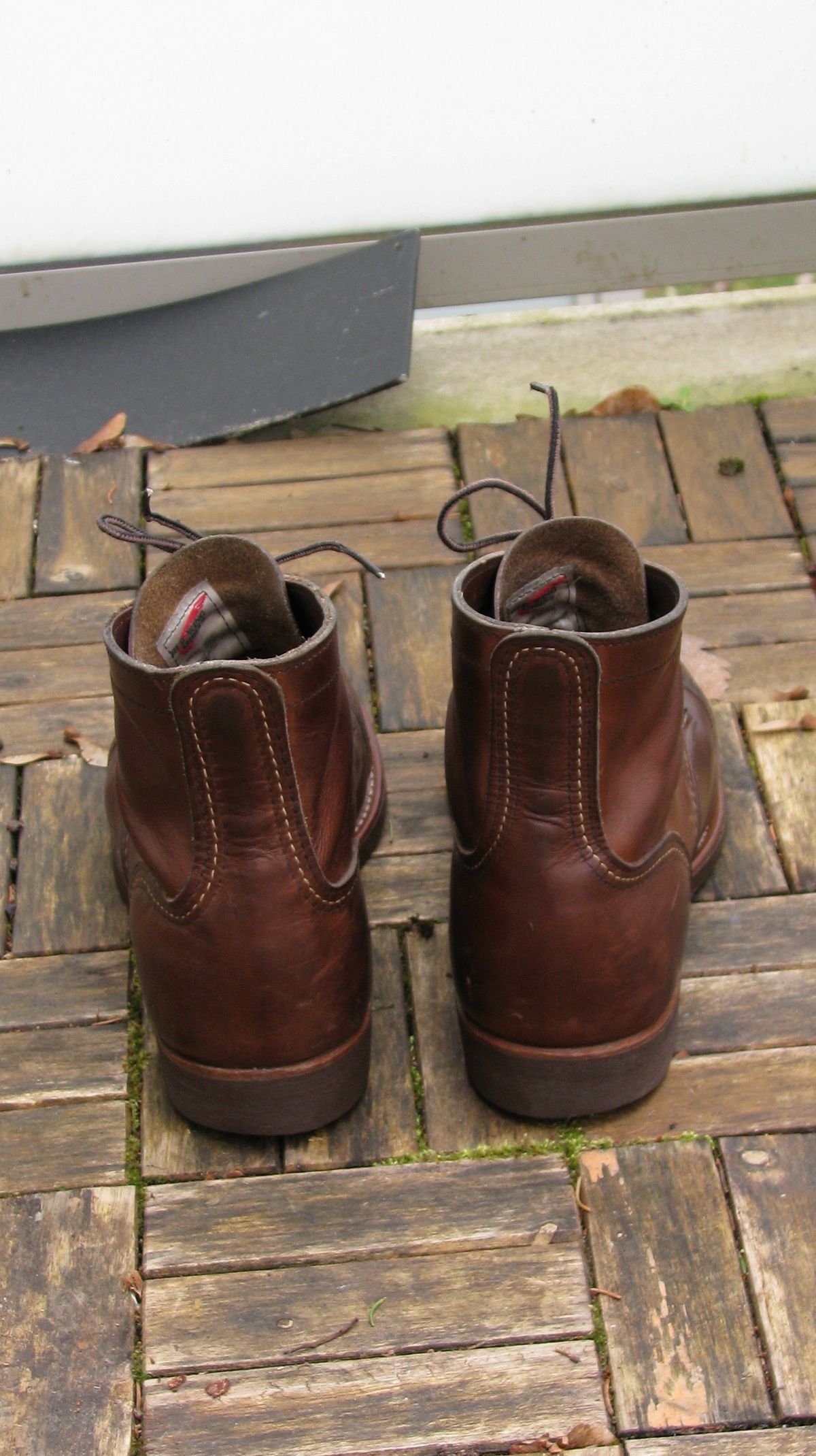 Photo by brunizam on February 25, 2023 of the Red Wing Iron Ranger in S.B. Foot Amber Harness.