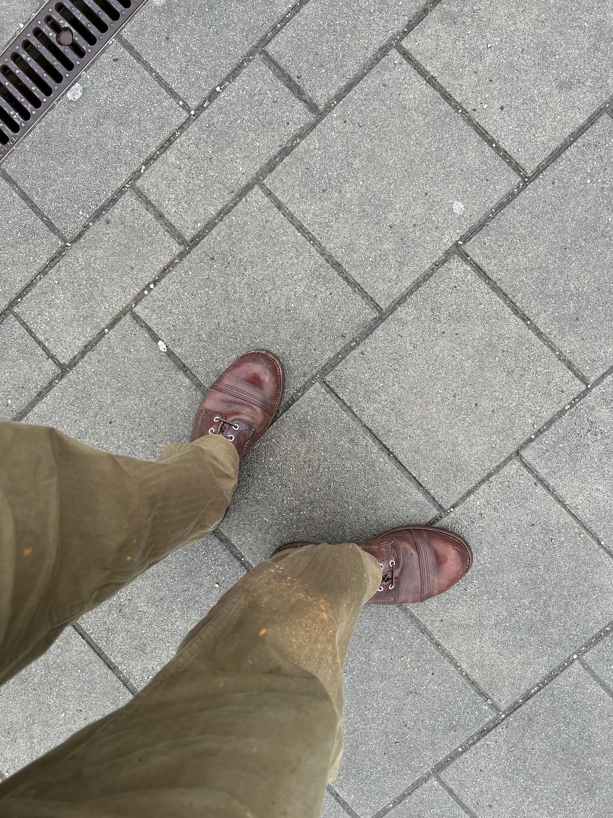 Photo by brunizam on May 5, 2025 of the Red Wing Iron Ranger in S.B. Foot Copper Rough and Tough.