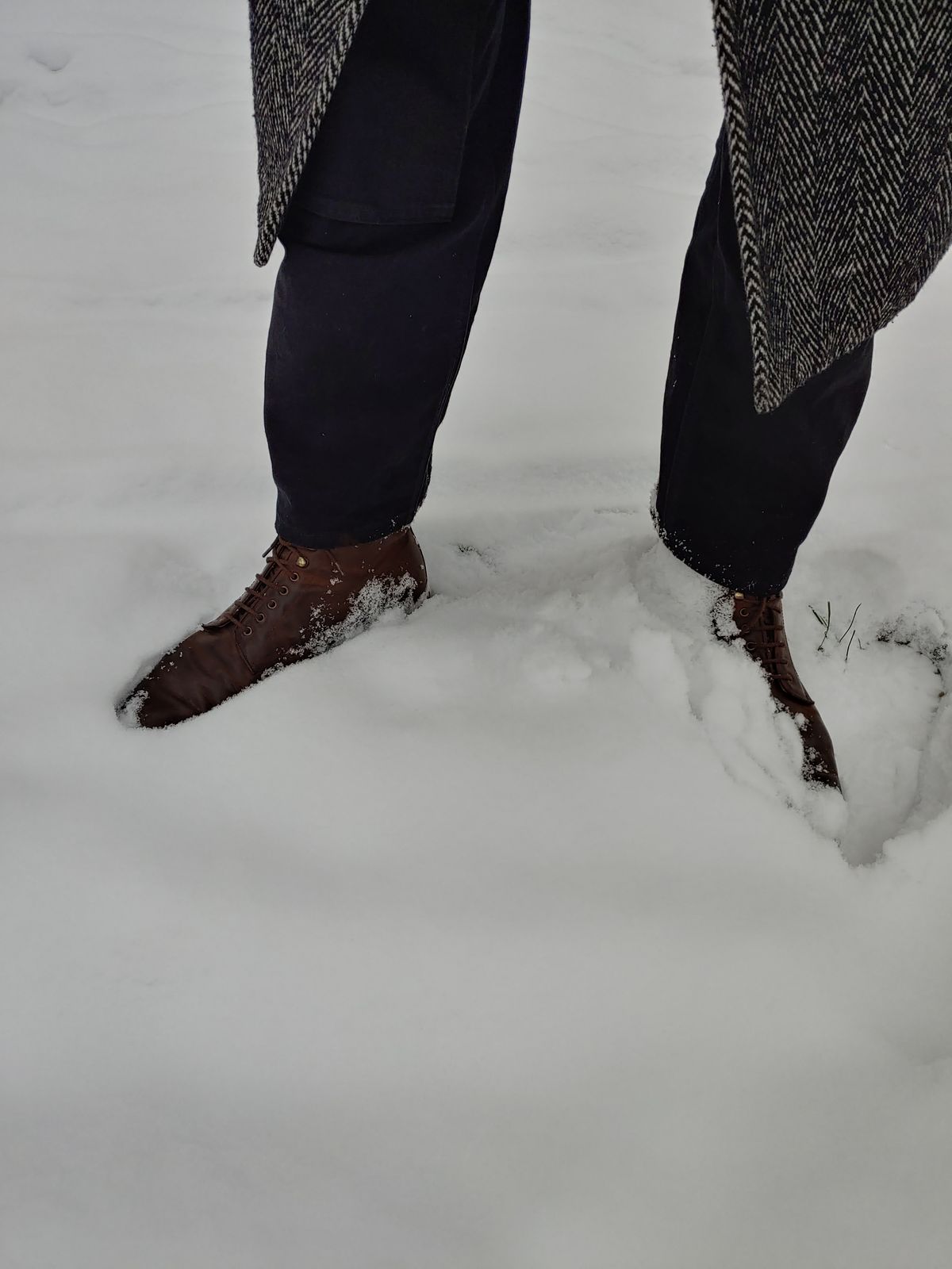 Photo by brunizam on January 22, 2023 of the Meermin Service Boot in Rust Waxy Calf.