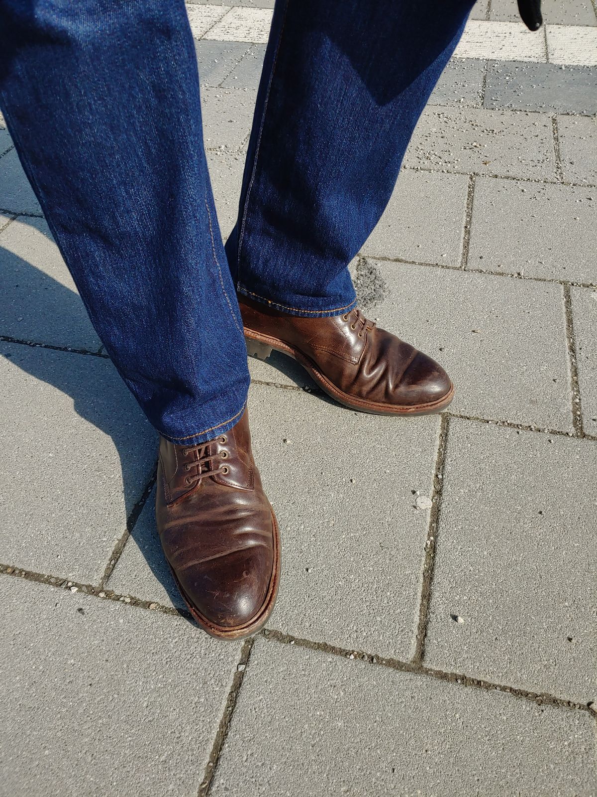 Photo by brunizam on March 1, 2023 of the Meermin Service Boot in Rust Waxy Calf.