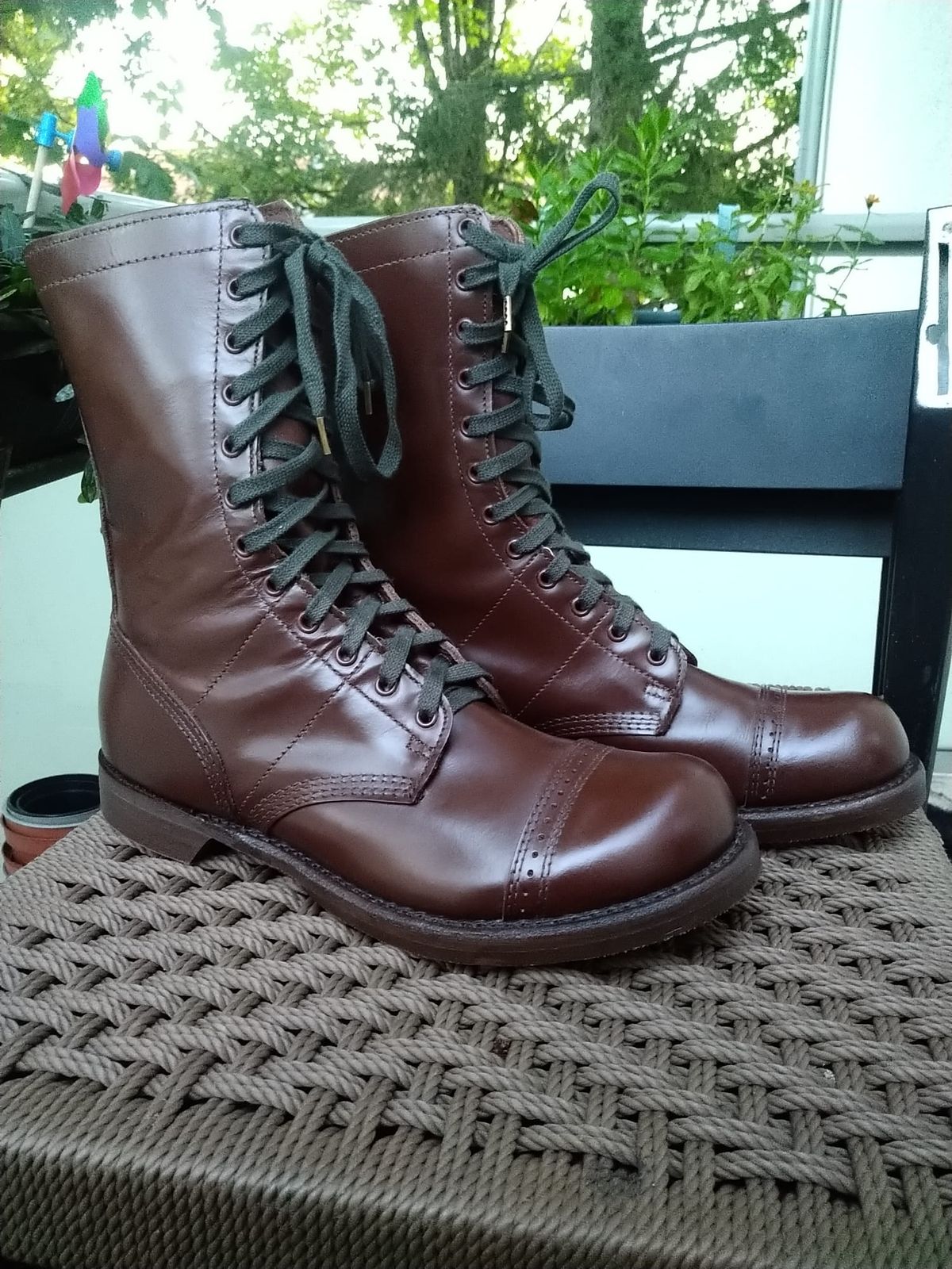 Photo by brunizam on October 1, 2023 of the Corcoran CV1511 in Performance "Spit Shine-able" leather.