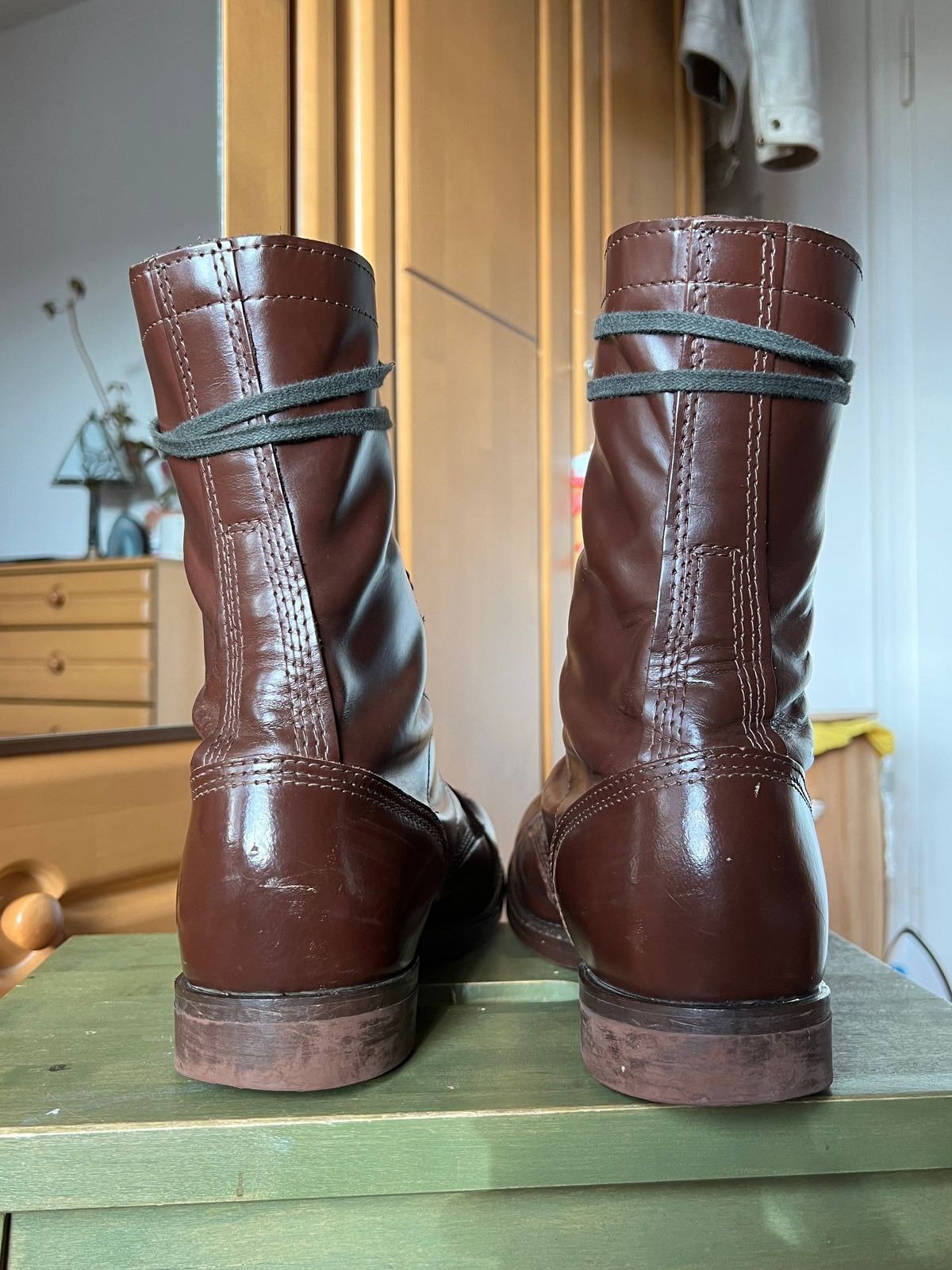 Photo by brunizam on January 3, 2024 of the Corcoran CV1511 in Performance "Spit Shine-able" leather.