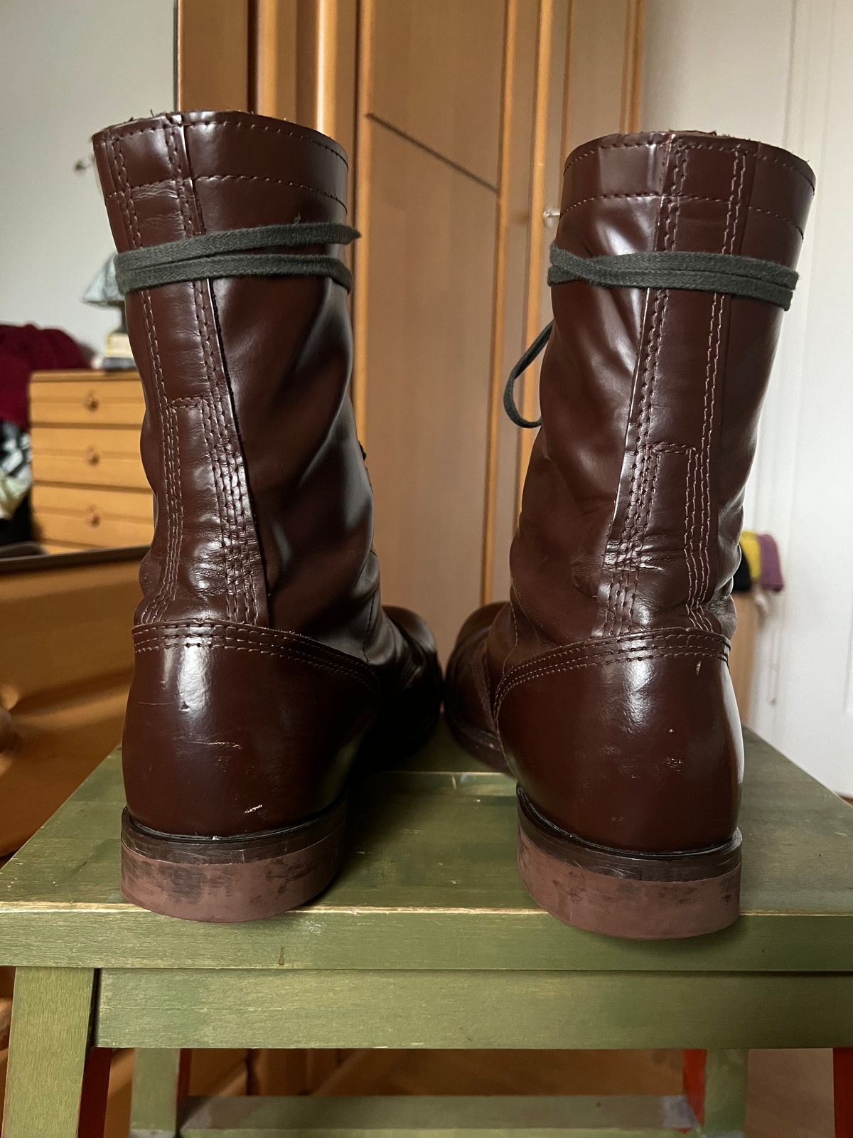 Photo by brunizam on February 1, 2024 of the Corcoran CV1511 in Performance "Spit Shine-able" leather.