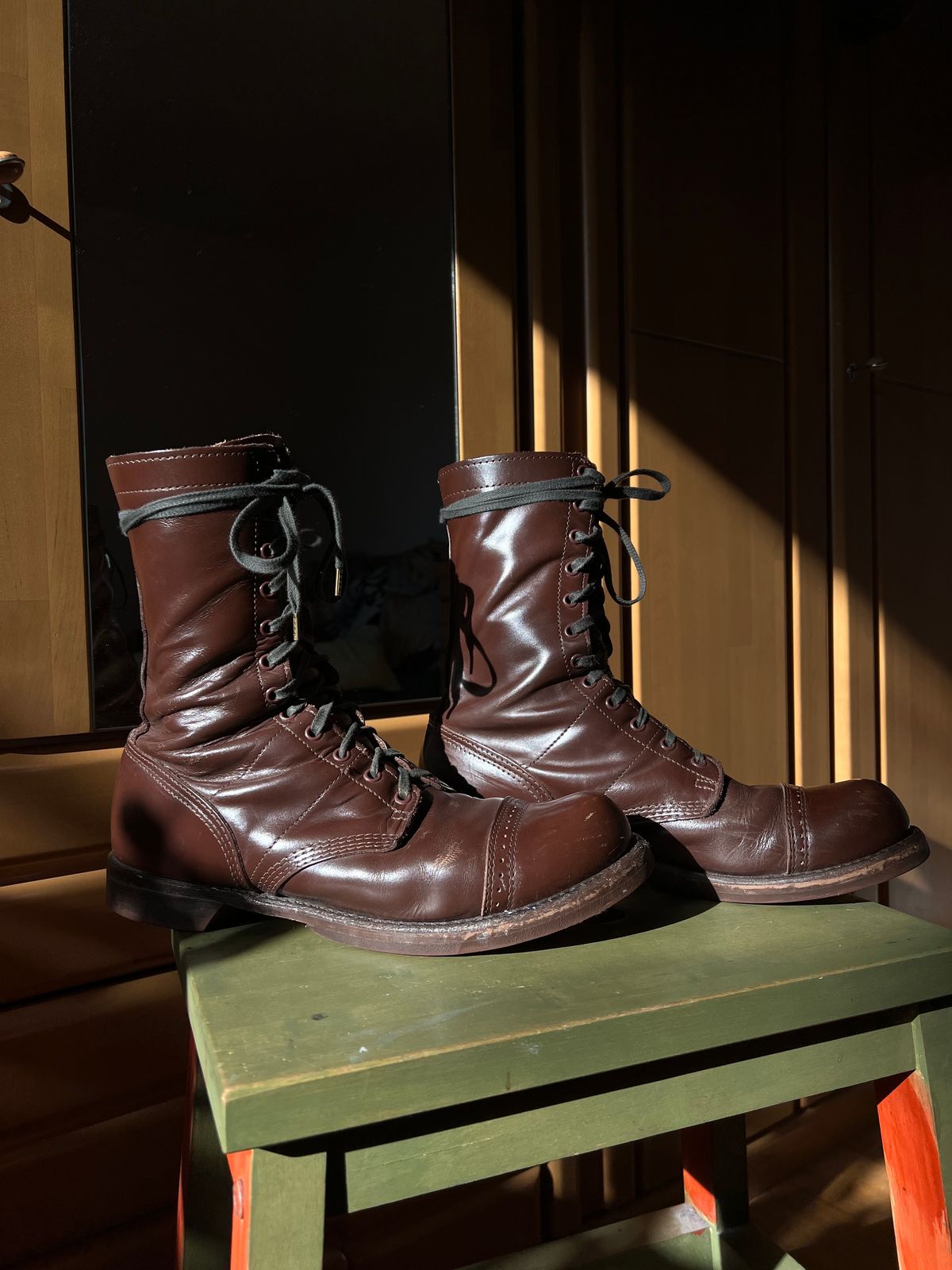 Photo by brunizam on February 5, 2024 of the Corcoran CV1511 in Performance "Spit Shine-able" leather.