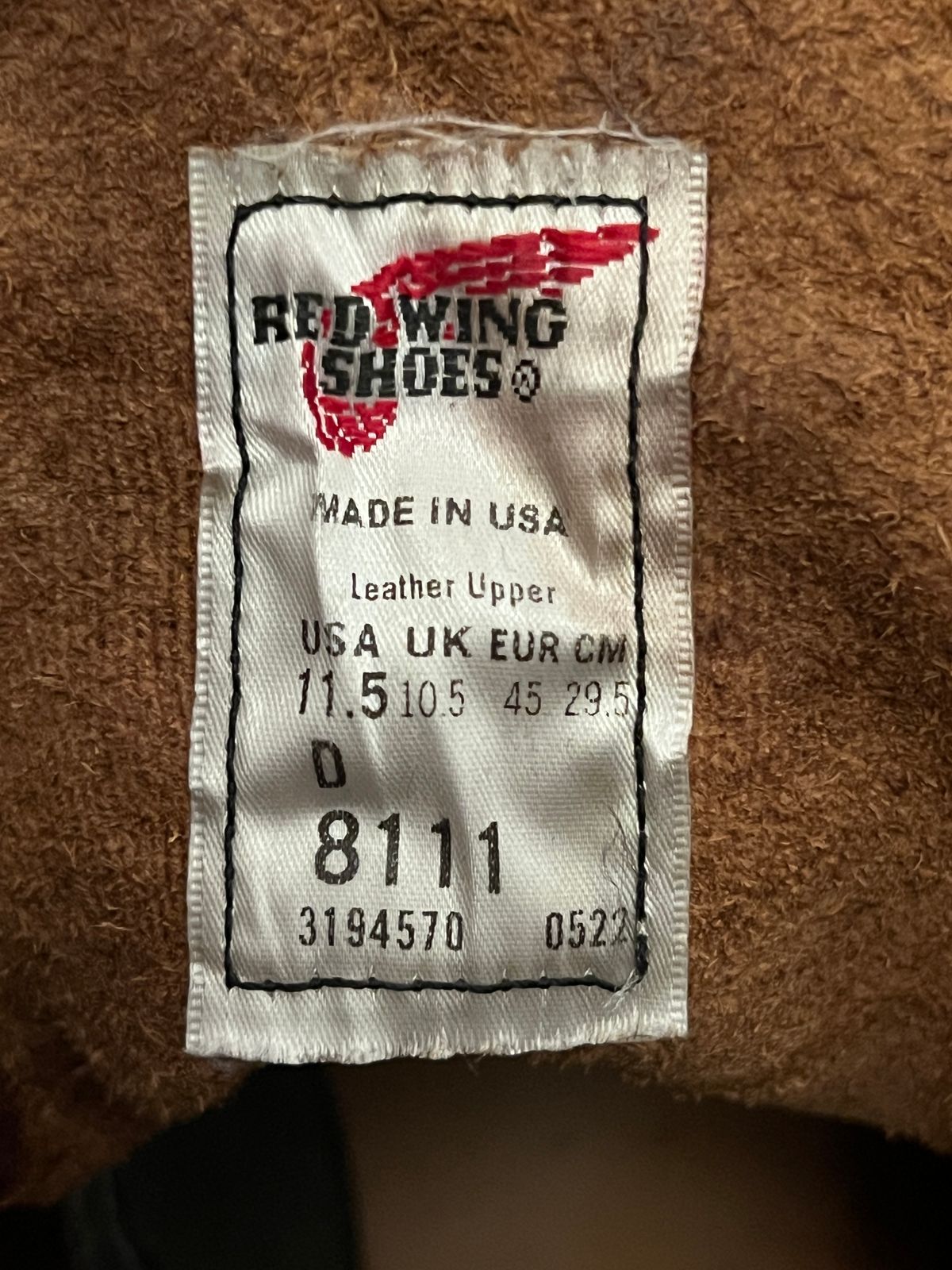 Photo by brunizam on December 2, 2025 of the Red Wing Iron Ranger in S.B. Foot Amber Harness.