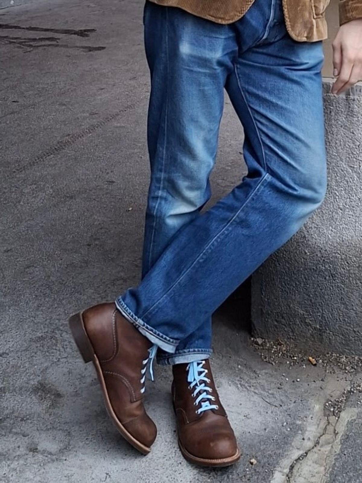 Photo by brunizam on November 25, 2025 of the Red Wing Iron Ranger in S.B. Foot Amber Harness.