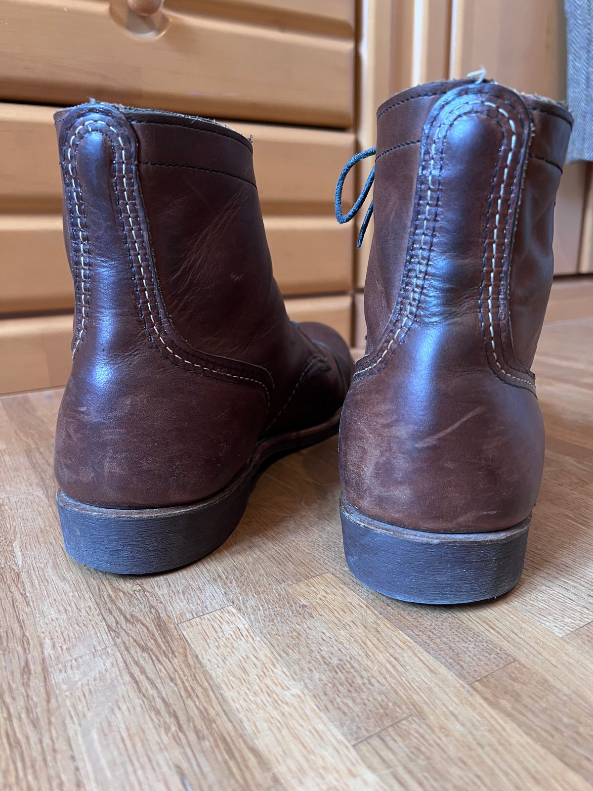 Photo by brunizam on March 3, 2026 of the Red Wing Iron Ranger in S.B. Foot Amber Harness.