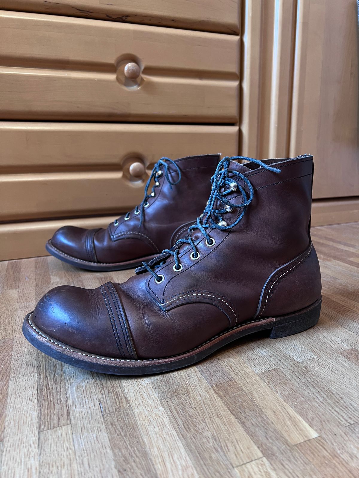 Photo by brunizam on March 3, 2026 of the Red Wing Iron Ranger in S.B. Foot Amber Harness.