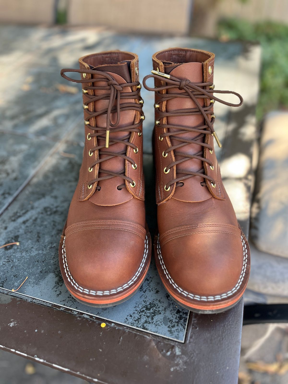 Photo by herrmoekl on September 14, 2025 of the Nicks Americana in Seidel 1964 Brown.