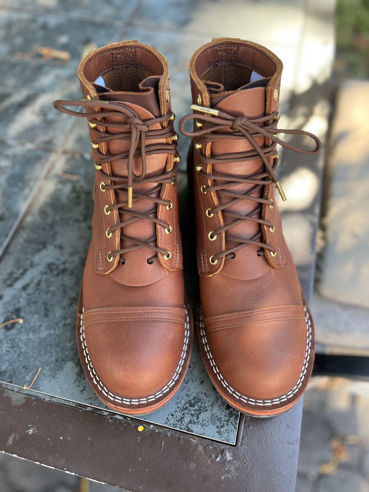 Photo by herrmoekl on September 14, 2025 of the Nicks Americana in Seidel 1964 Brown.