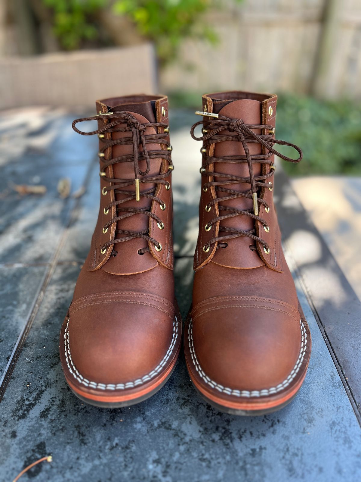 Photo by herrmoekl on September 14, 2025 of the Nicks Americana in Seidel 1964 Brown.