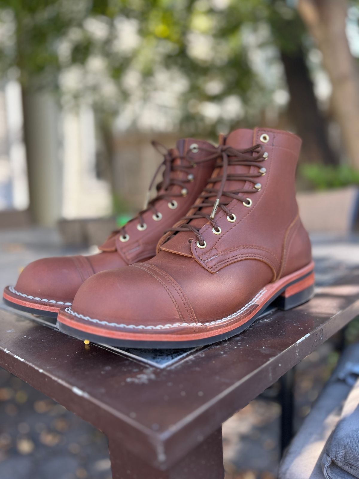 Photo by herrmoekl on September 14, 2025 of the Nicks Americana in Seidel 1964 Brown.