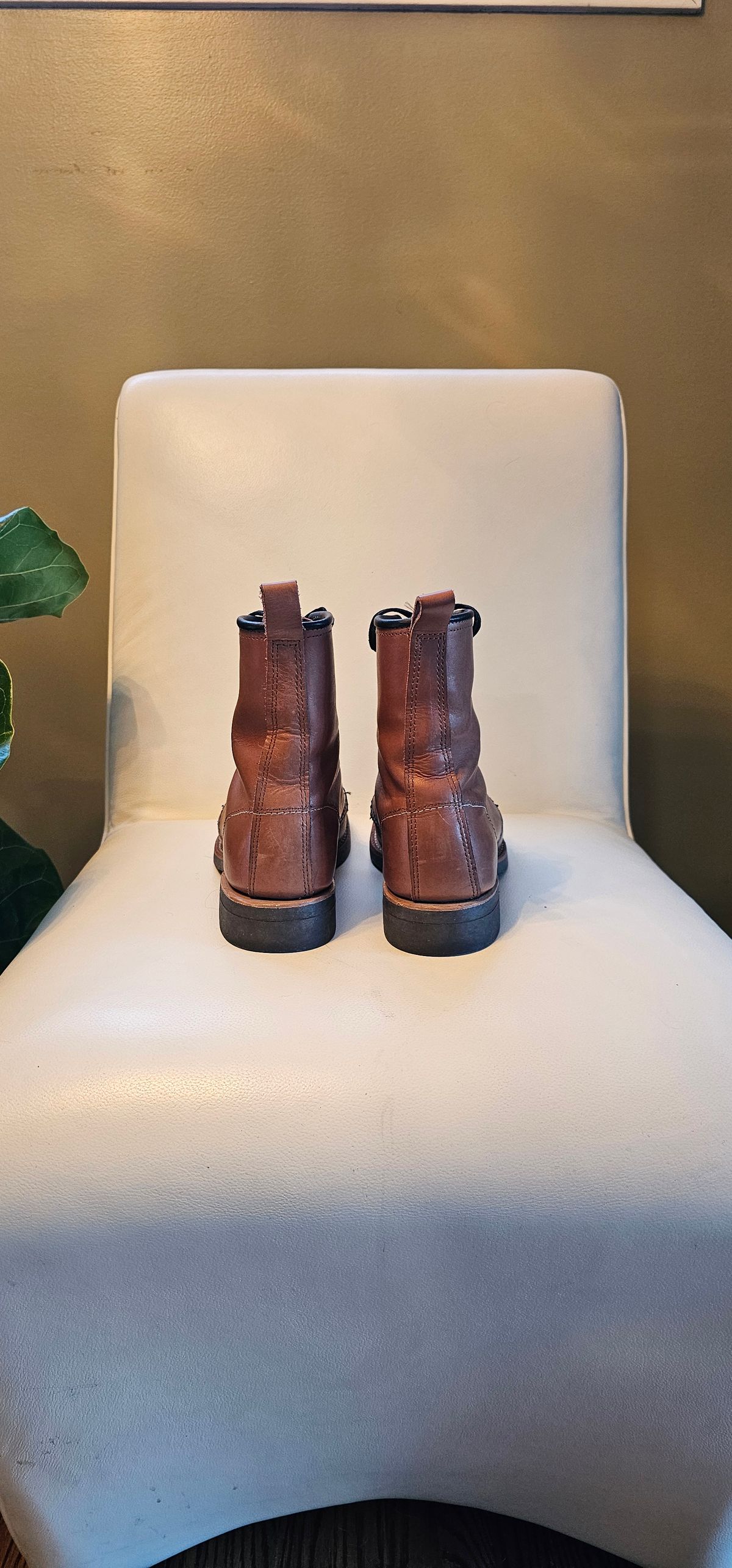 Photo by Roflround on February 3, 2025 of the Red Wing Silversmith in S.B. Foot Mocha.
