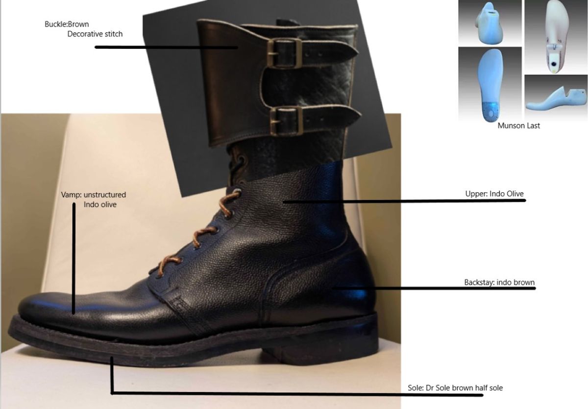 Photo by Roflround on September 16, 2025 of the Fortis Boots Custom Model in Indonesian Medium Brown Pull Up & Indonesian Olive.