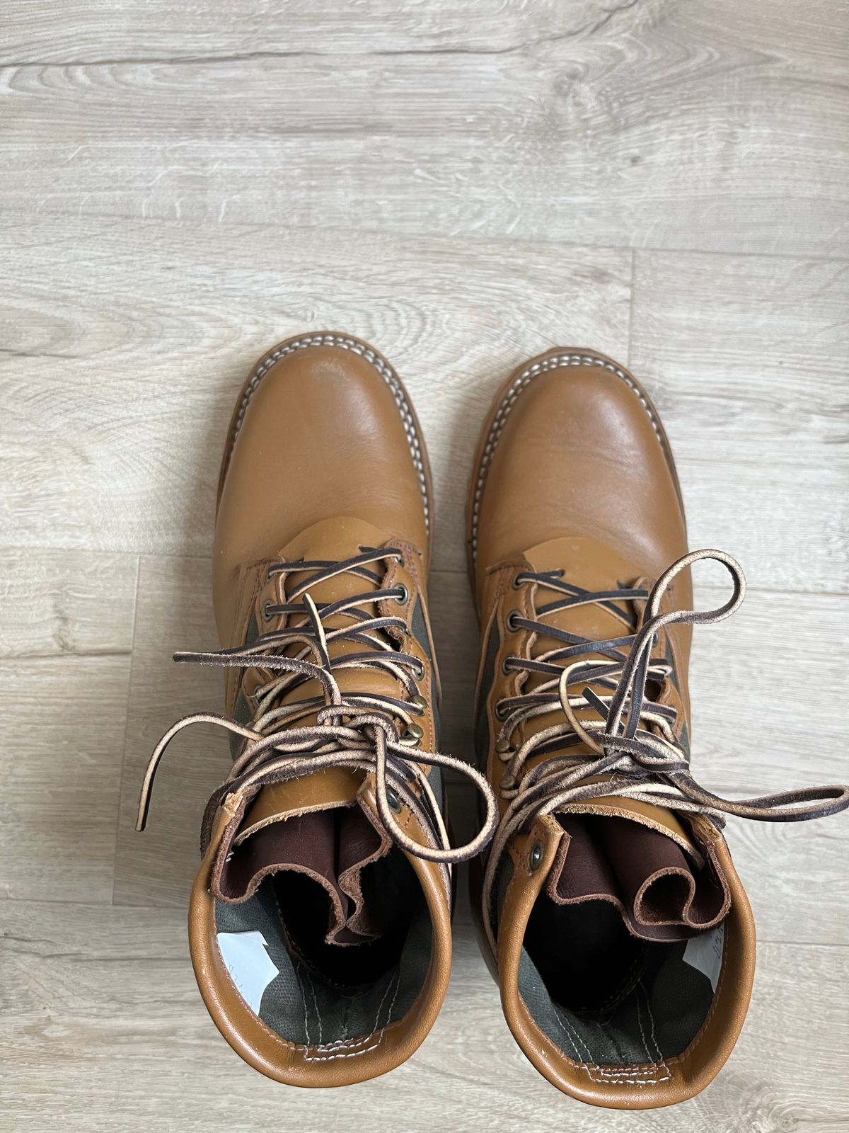 Photo by Qltyboots on March 1, 2024 of the Frank's Boots Ryker AT in Seidel Tan Teton.